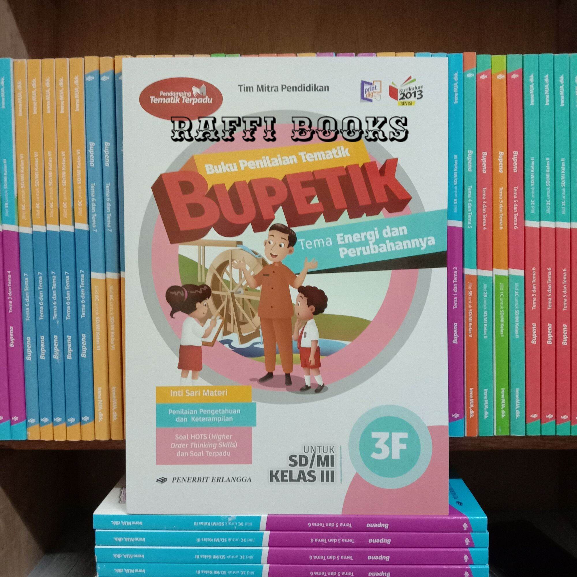 Buku Bupetik 3f Kelas 3 SD K13 Edisi Revisi Erlangga Lazada Indonesia