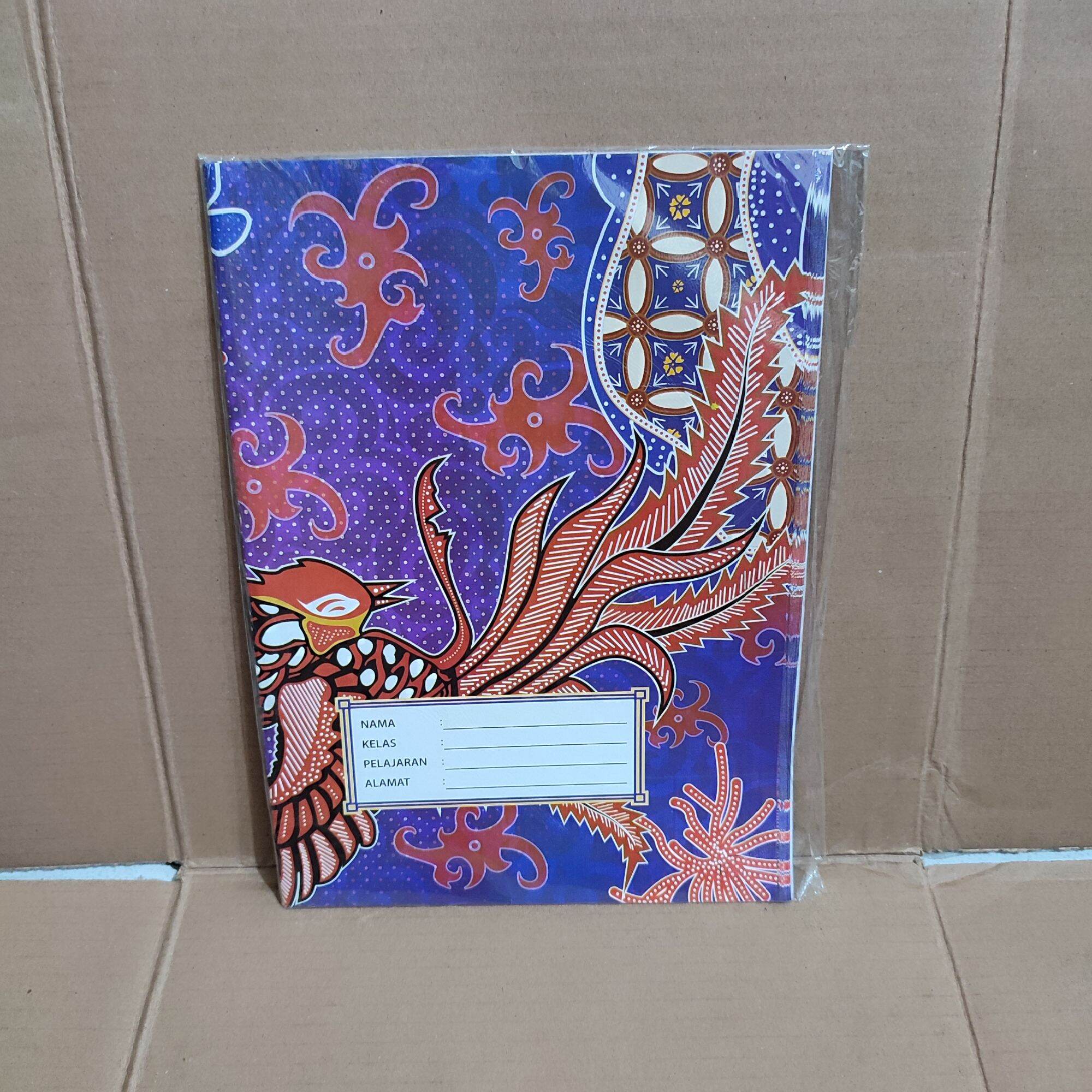 1 Pak Sampul Buku Batik Kwarto Isi 20 Lembar Lazada Indonesia