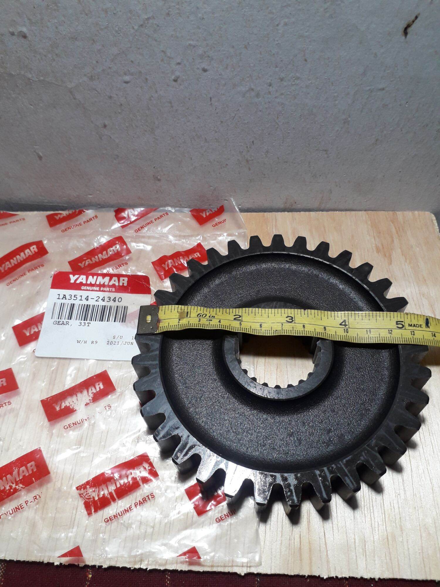 GEAR 33T TRAKTOR YANMAR GARDAN PRO REVO ORI ORIGINAL ASLI Lazada