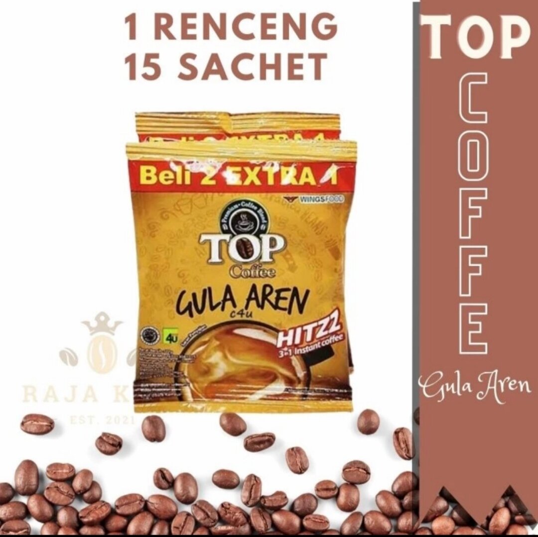 Top Coffe Gula Aren Kopi Gula Aren Topi Kopi Gula Aren 1 Renceng 15