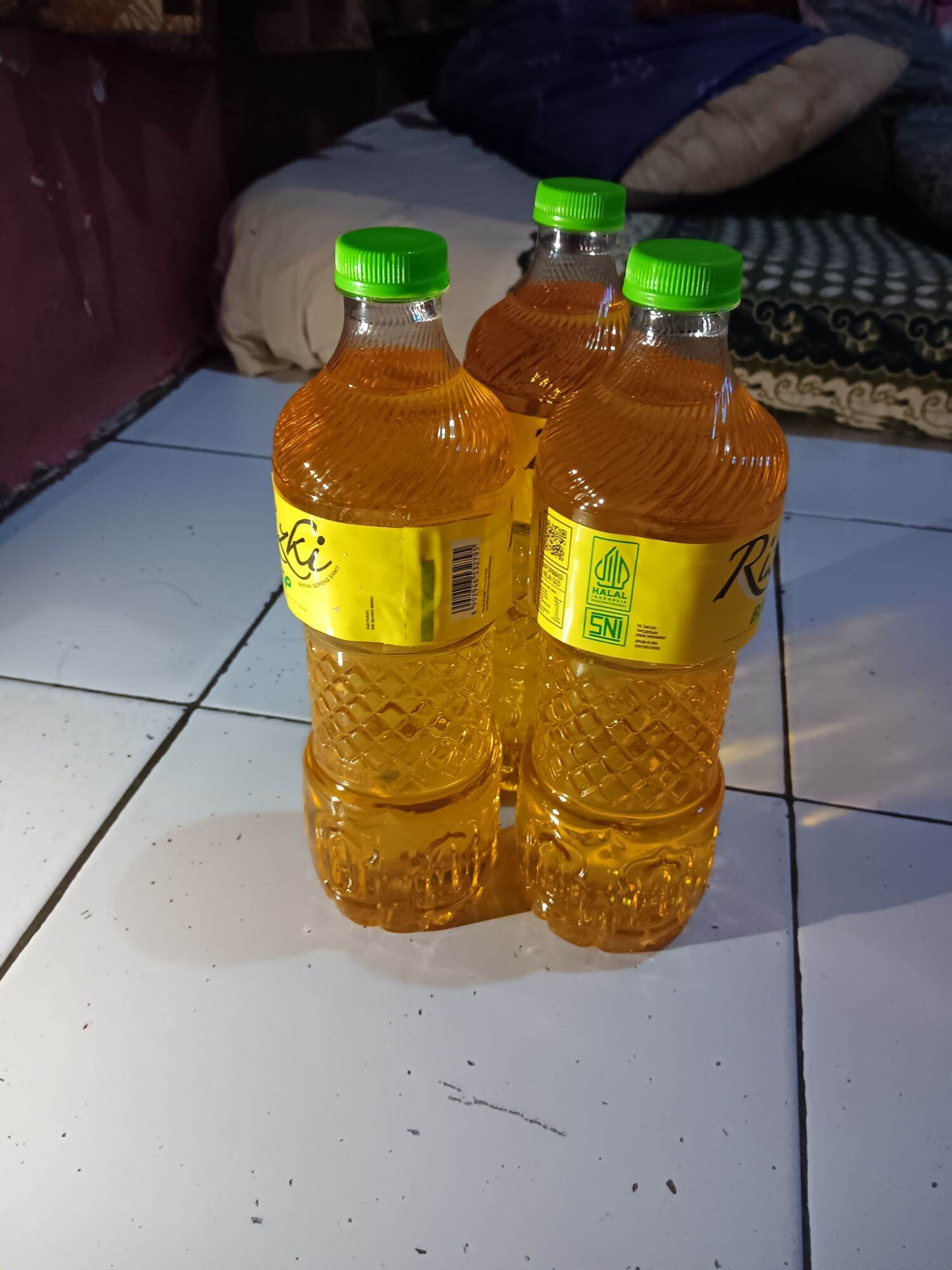 MINYAK GORENG RIZKI 1 LITER KEMASAN BOTOL Lazada Indonesia