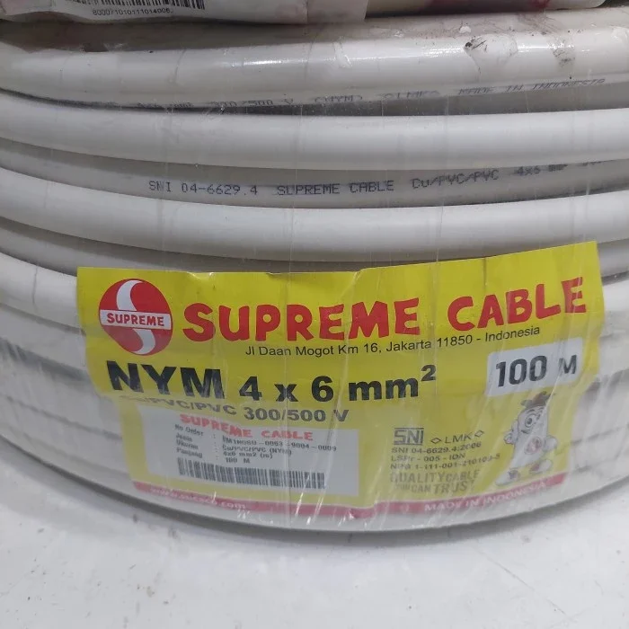 Kabel Nym X Mm Supreme Eceran Meter Kabel Listrik Kawat Sni