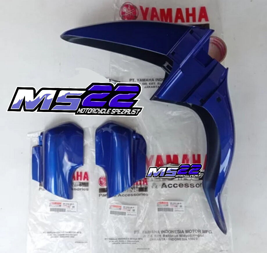 Spakbor Slebor Depan Yamaha Jupiter Z Burhan Tutup Shock Warna Biru