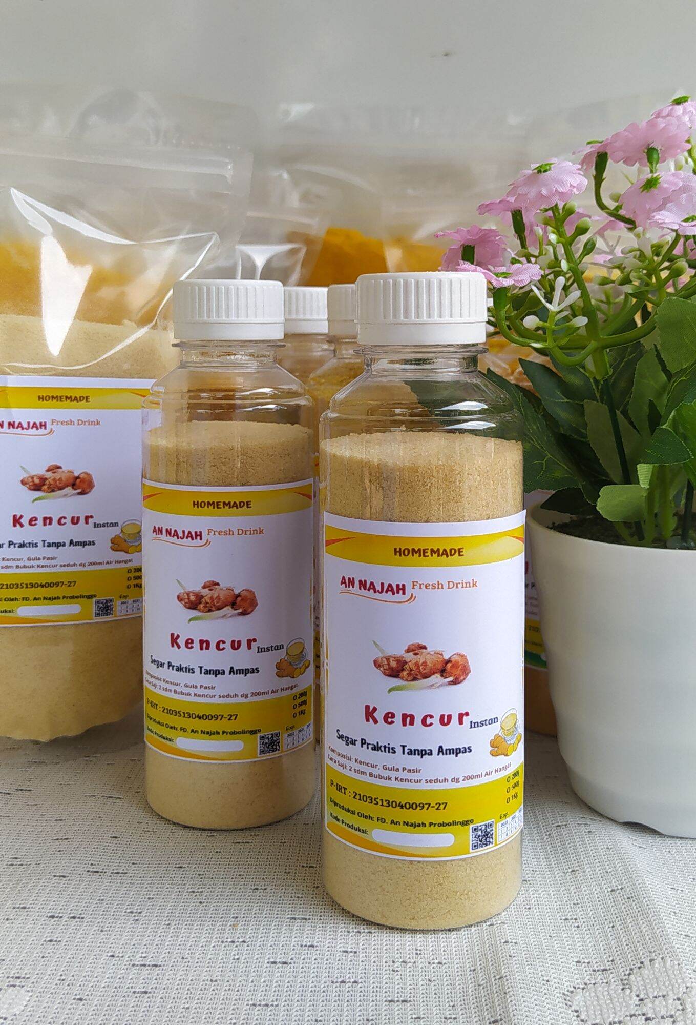 Kencur Bubuk Instan Kencur Bubuk Minuman Tradisional Kencur Minuman