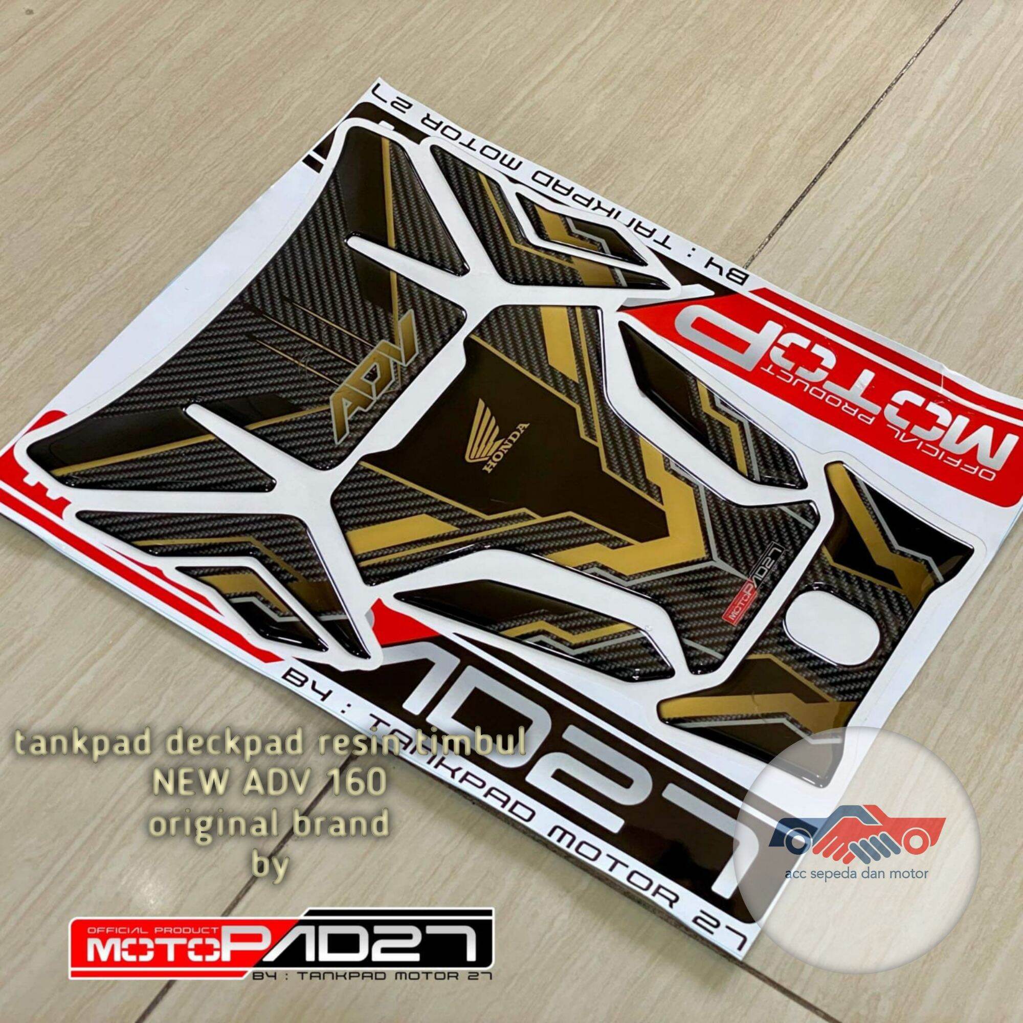 Stiker Sticker Tankpad Deckpad New Adv Motopad Resin Premiun