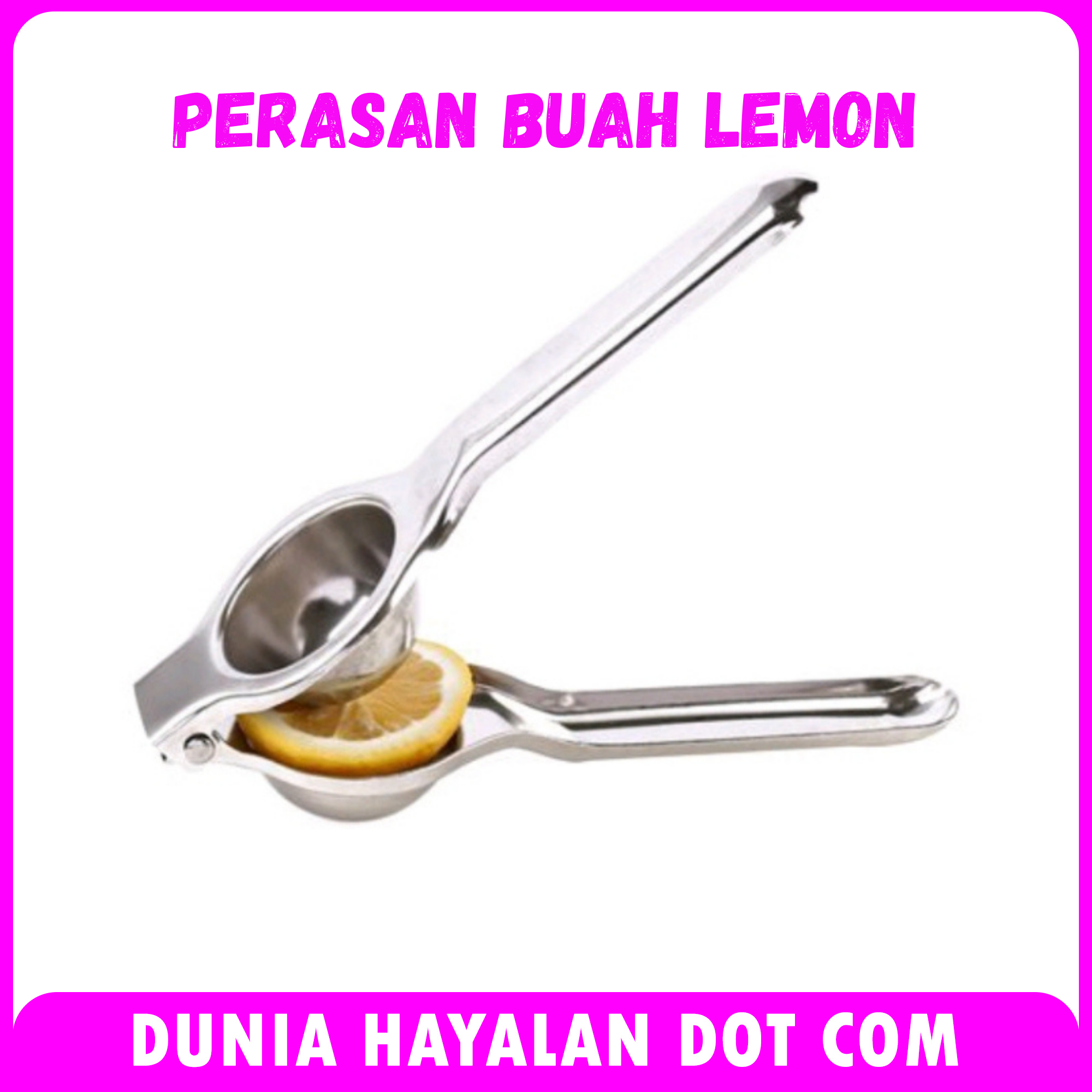 Alat Peras Jeruk Lemon Stainless Perasan Lemon Jeruk Nipis Lazada