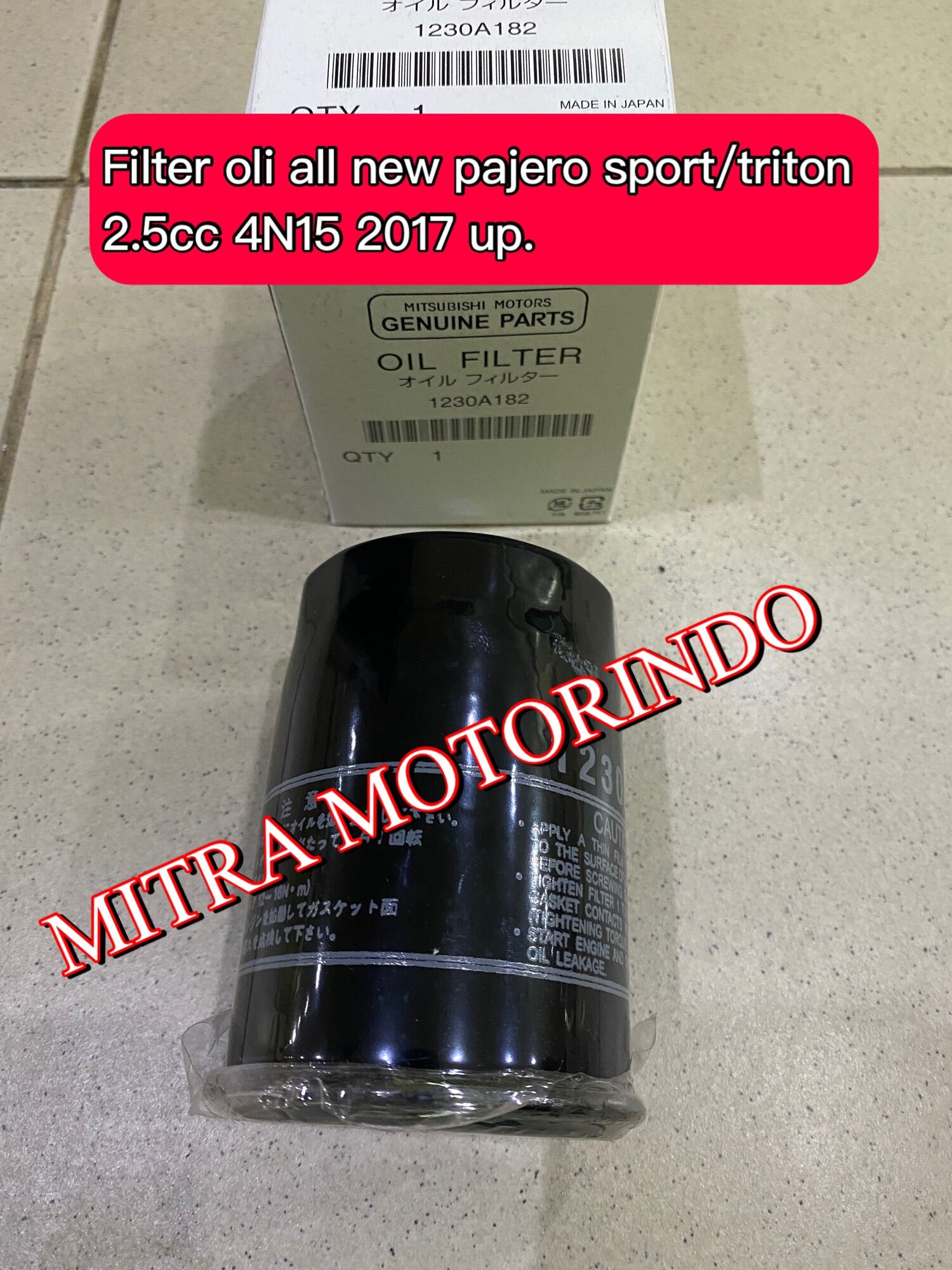 Oil Filter Filter Oli Pajero Sport Triton Cc A Lazada Indonesia