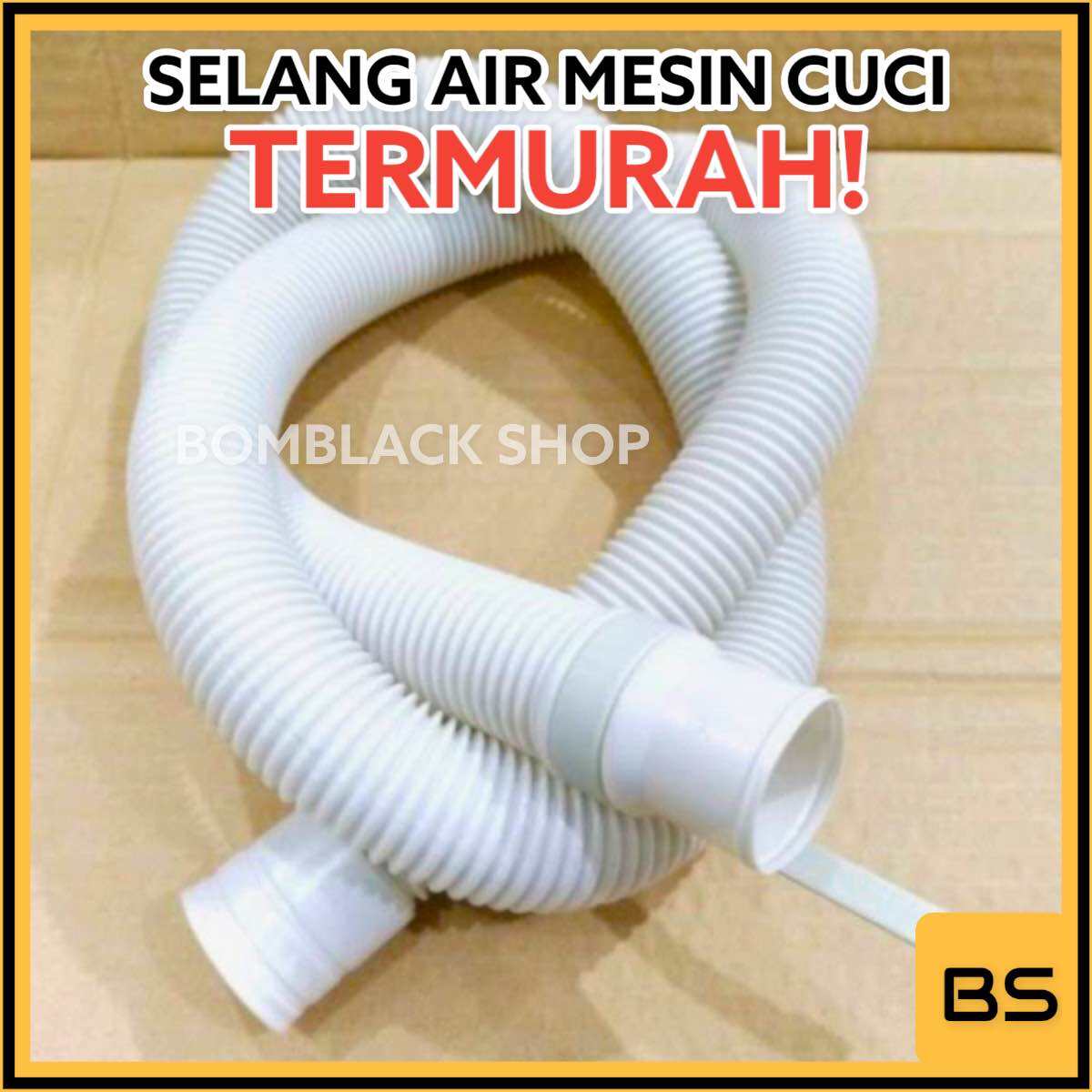 Selang Mesin Cuci 1 2 Meter Pembuangan Air Mesin Cuci Elastis Panjang