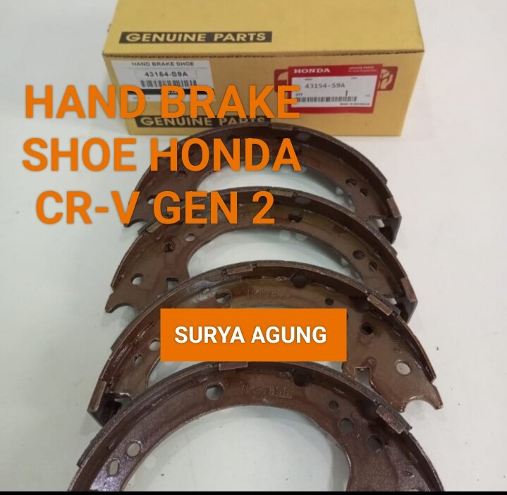 Kampas Rem Tangan Hand Brake Shoe Honda Cr V Gen Harga Set Lazada