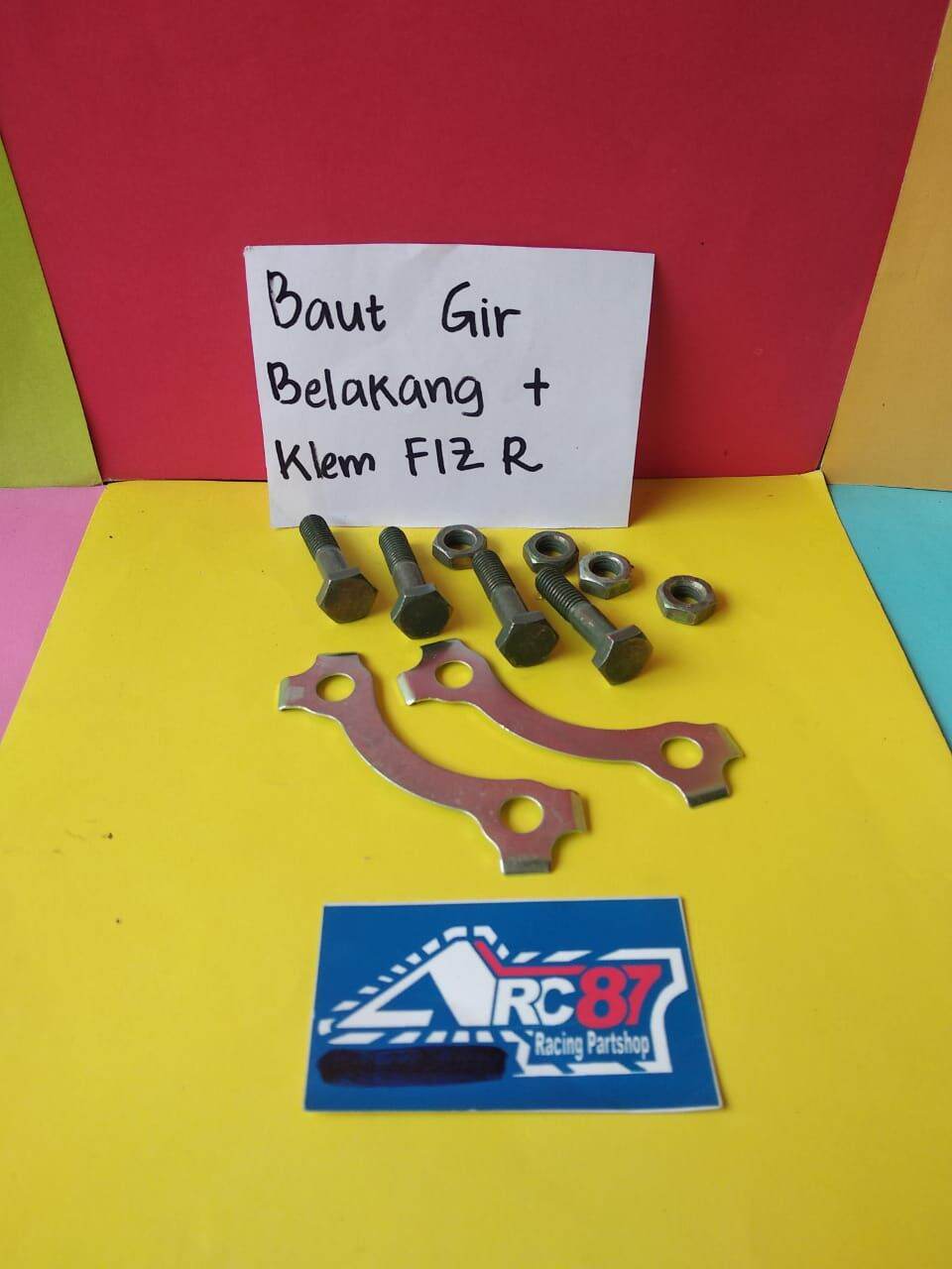 Baut Gir Belakang Plus Klem Fiz R Baut Gear Belakang Klem Fiz R