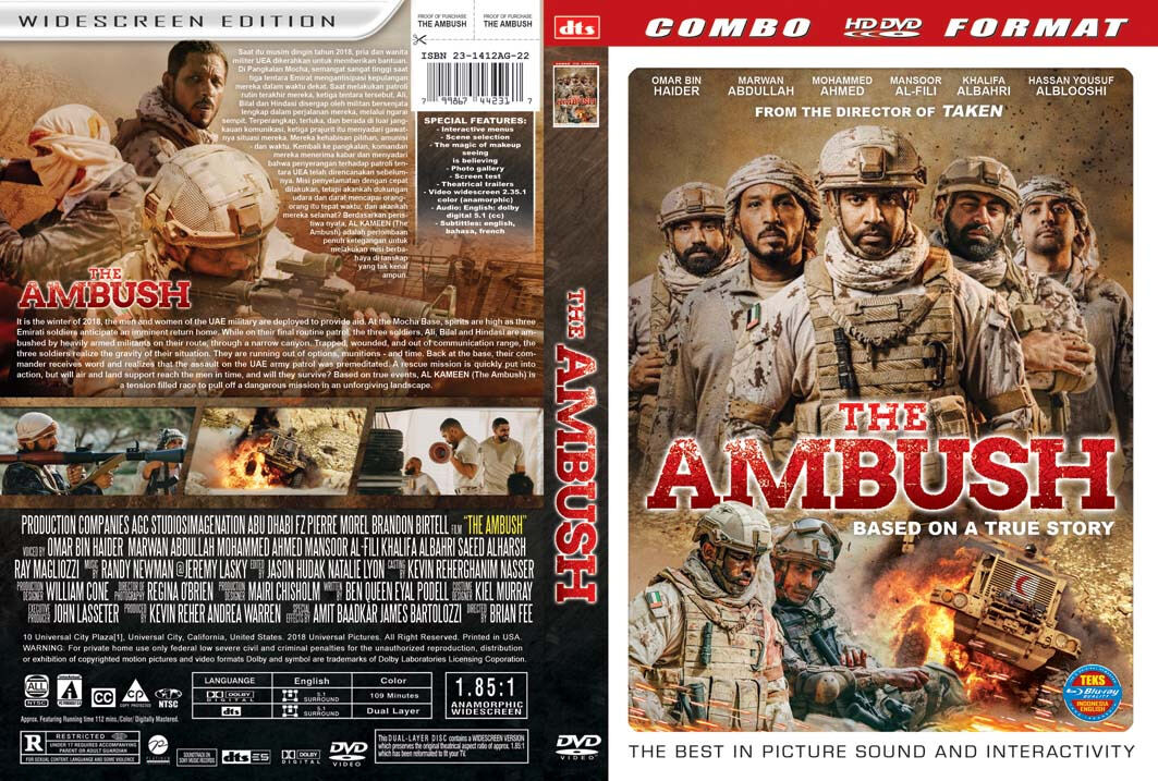 KASET DVD FILM BIOSKOP 2022 THE AMBUSH Lazada Indonesia