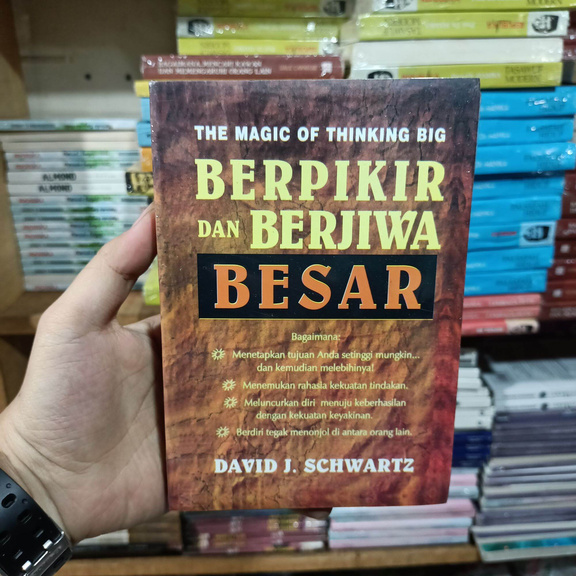 Buku Berpikir Dan Berjiwa Besar David J Lazada Indonesia