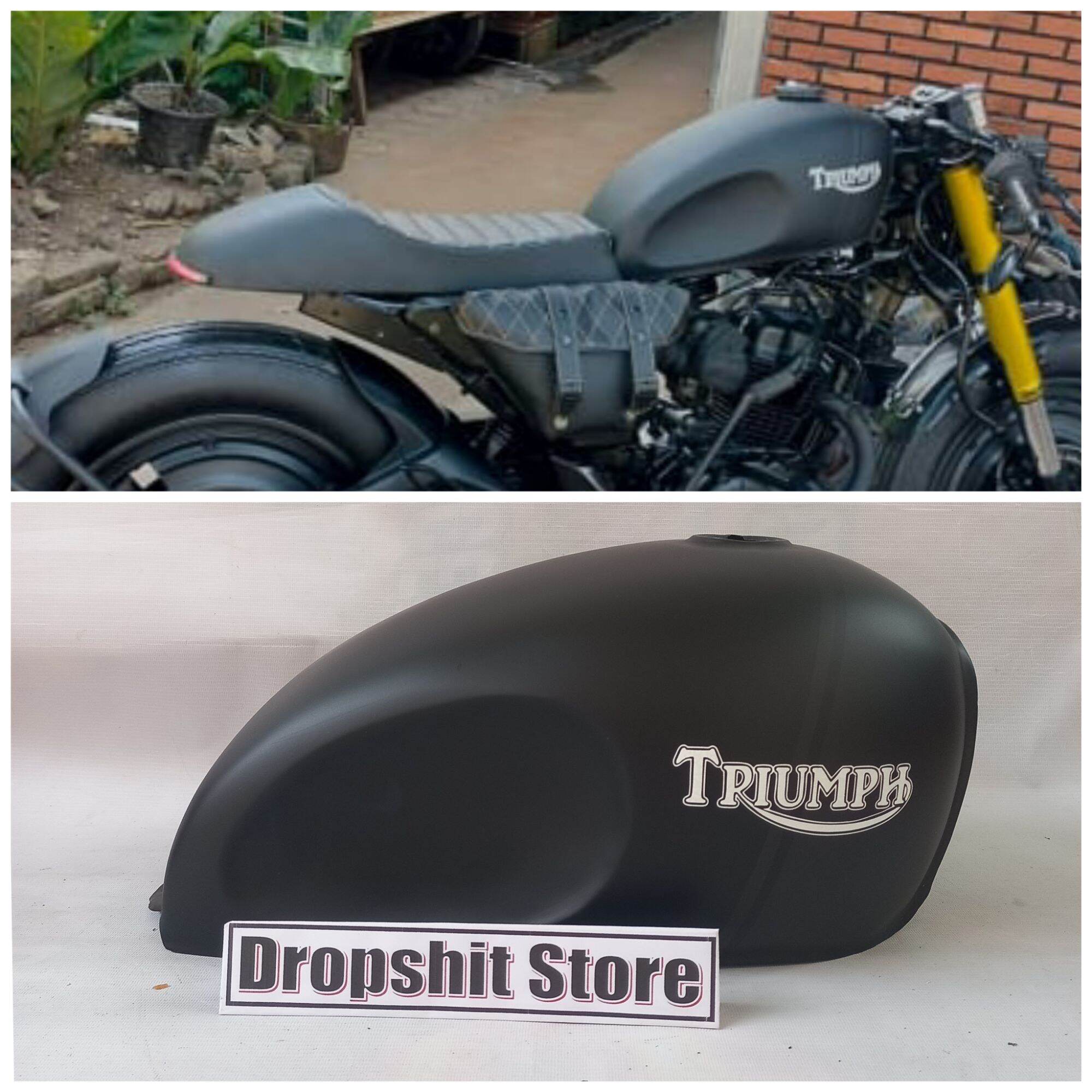 Tangki Cat Costum Japstyle Triumph Dekok Tangki Bobber Japstyle Triumph