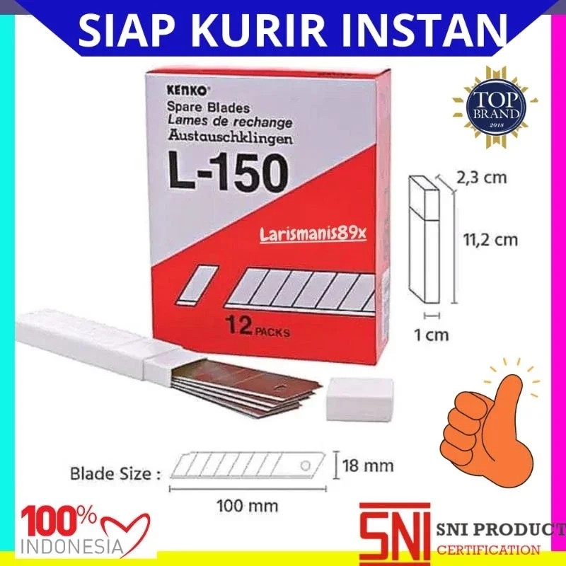 Isi Cutter Besar Kenko L Box Lazada Indonesia