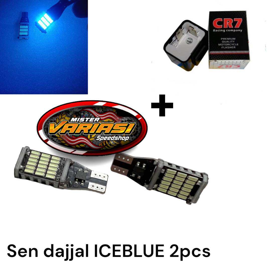 Paketan Hemat Lampu Sein Sen Dajjal Pcs Flaser Sen Cr Original