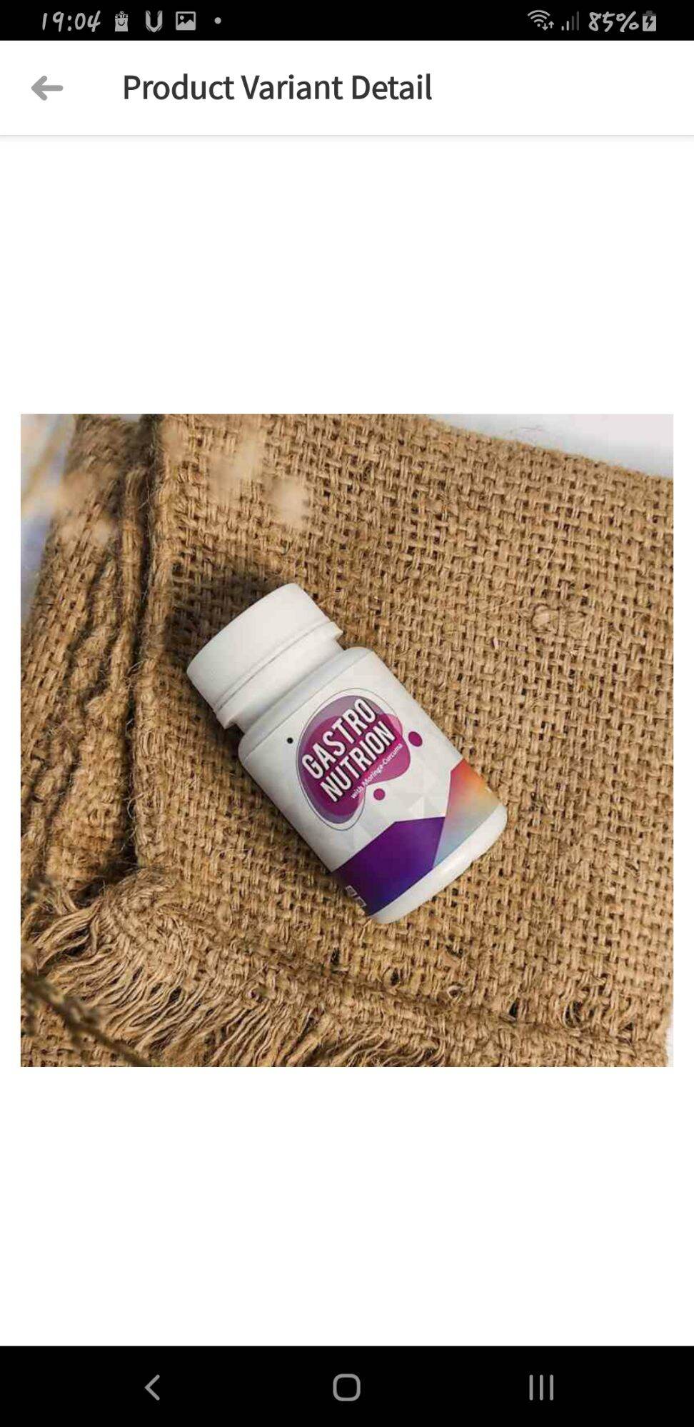 Gastro Nutrion Obat Maag Lambung Gastritis Berbahan Herbal Lazada