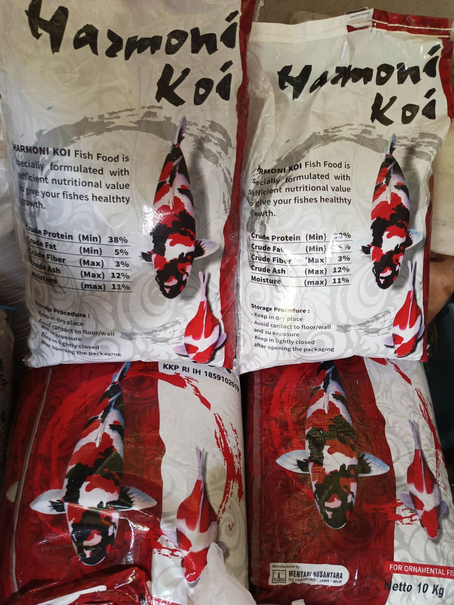 Harmoni Pakan Koi Pack 1 Kg Lazada Indonesia