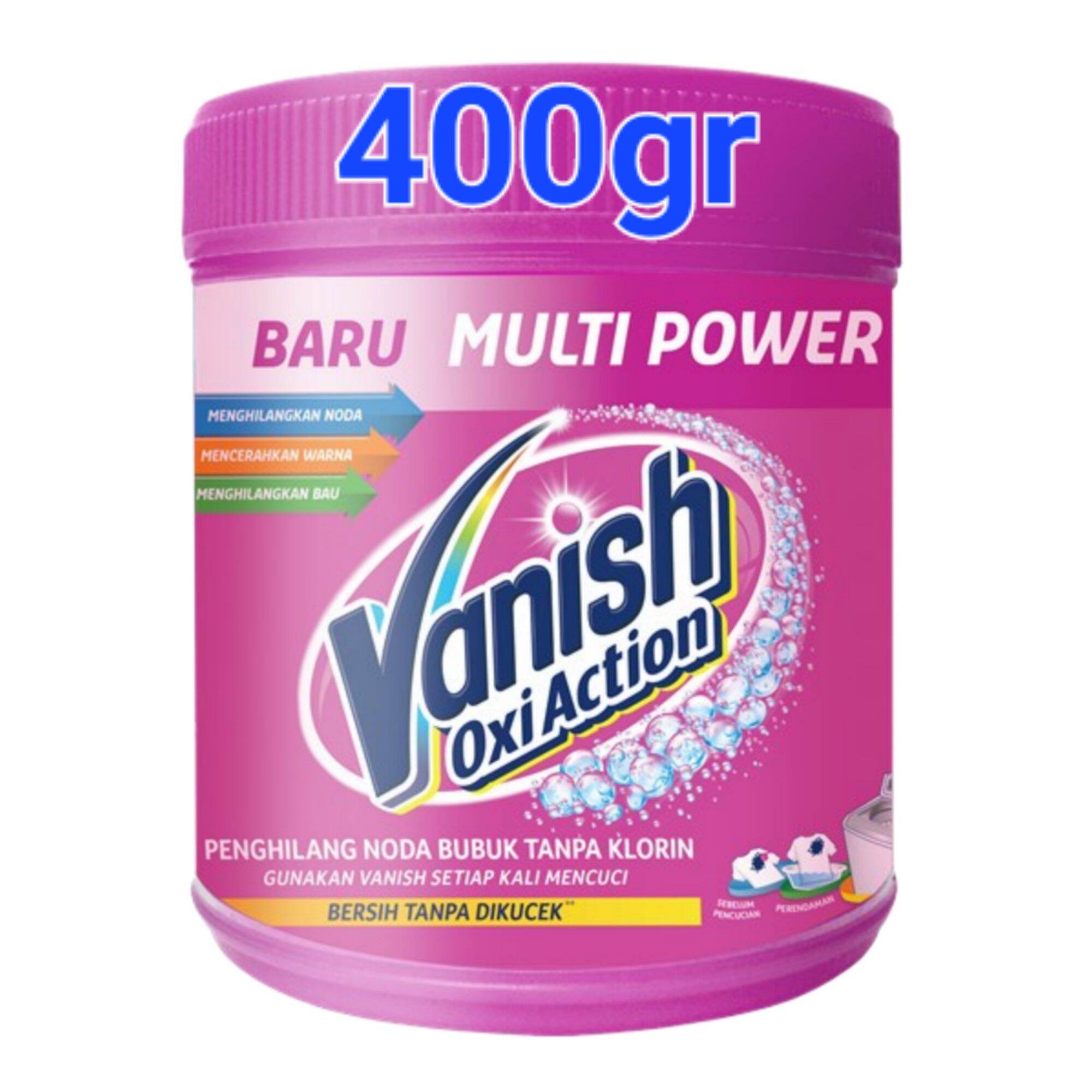 Vanish Powder Oxi Action Gr Oxi Bubuk Gr Lazada Indonesia