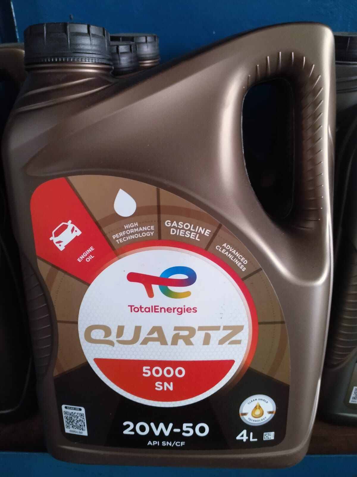 Oli Total Quartz W Api Sn Liter Lazada Indonesia