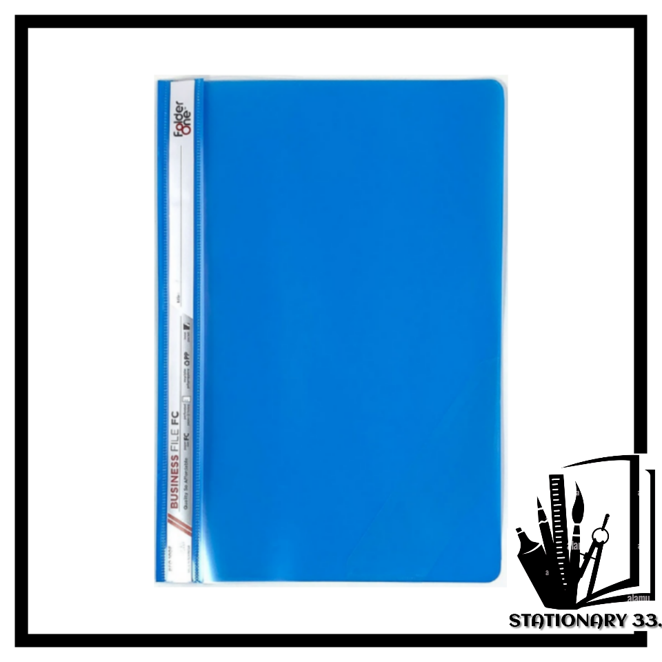 Business File Map Snelhecter Plastik Folio Warna Biru 1Pcs Lazada