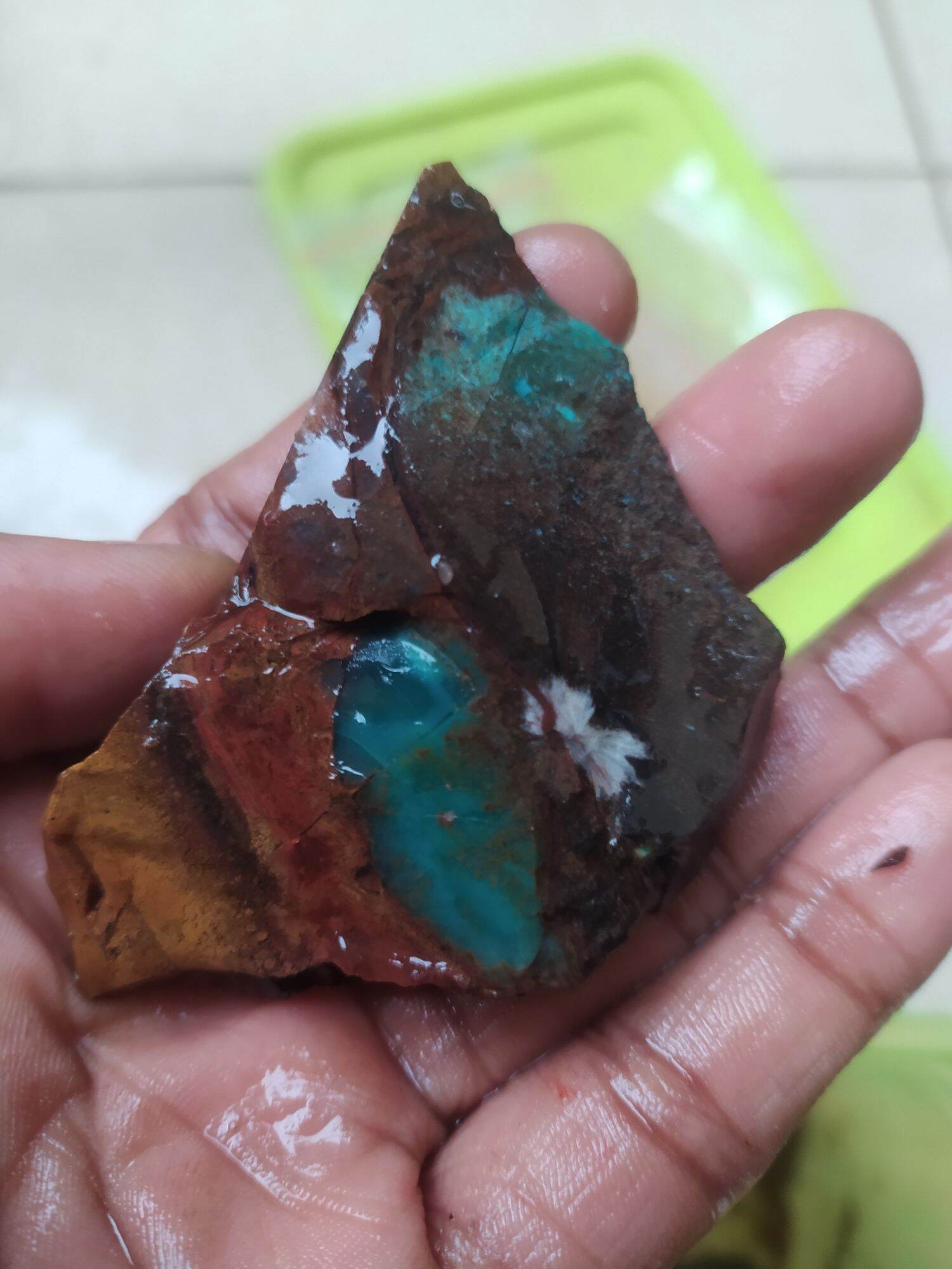 Bahan Batu Akik Pancawarna Garut Lazada Indonesia