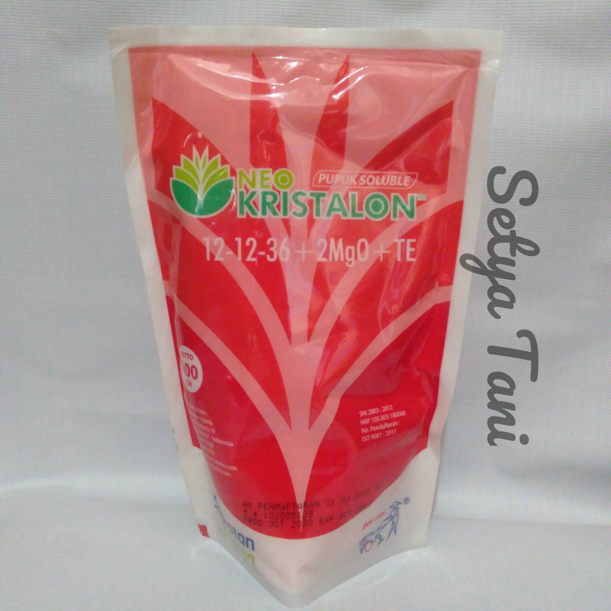 PUPUK NEO KRISTALON MERAH BUNGA BUAH 400GR Lazada Indonesia