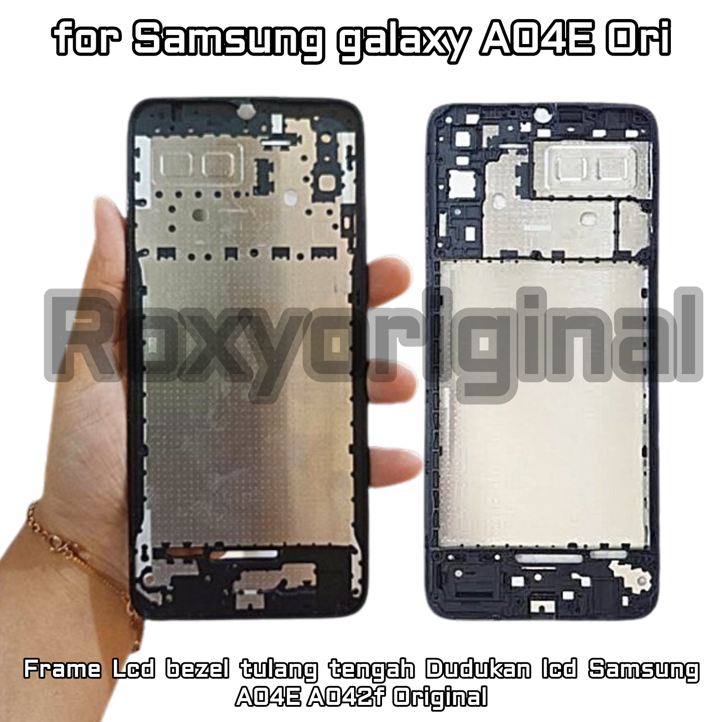 Frame Lcd Bezel Tulang Tengah Dudukan Lcd Samsung A E A F Lazada