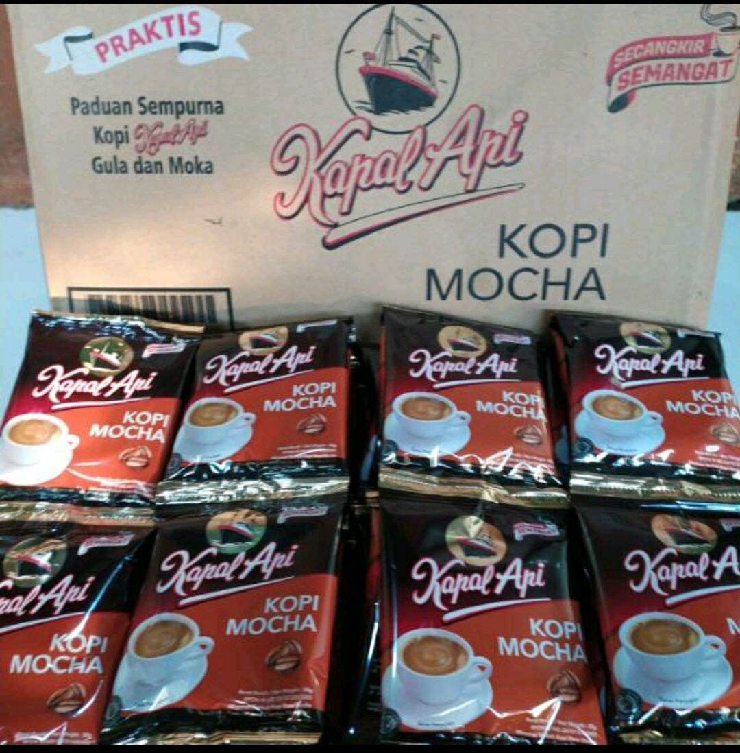 Kopi Kapal Api Mocha Sachet Lazada Indonesia