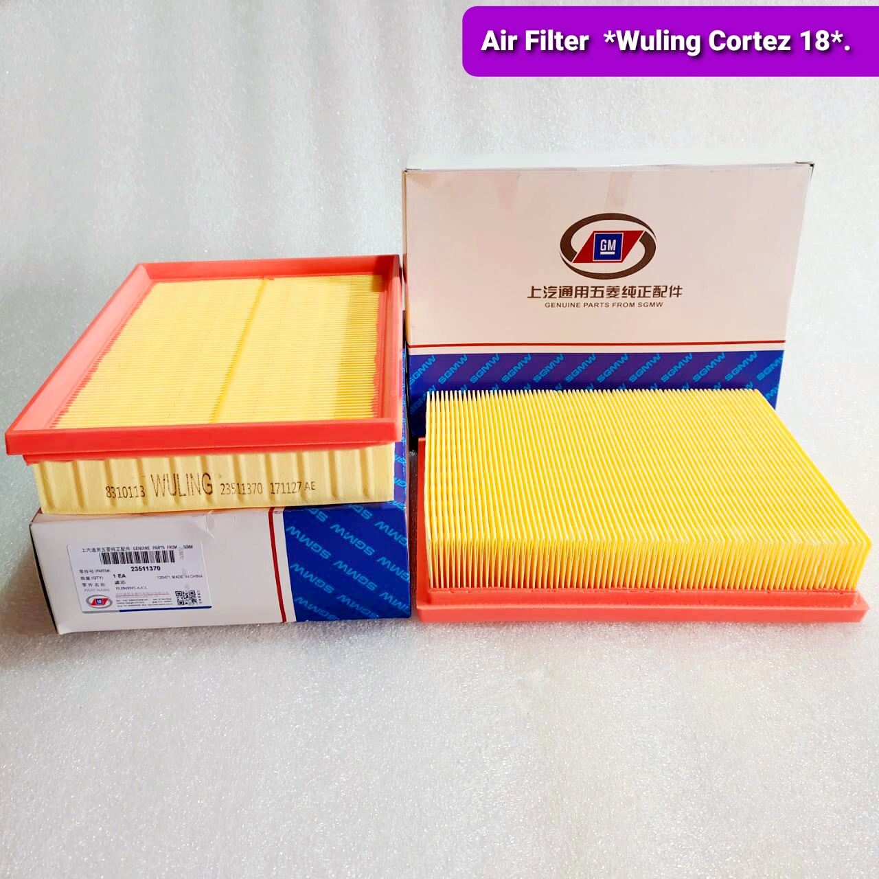 Air Filter Saringan Udara Wuling Cortez 1 8 1800 Cc Original Lazada