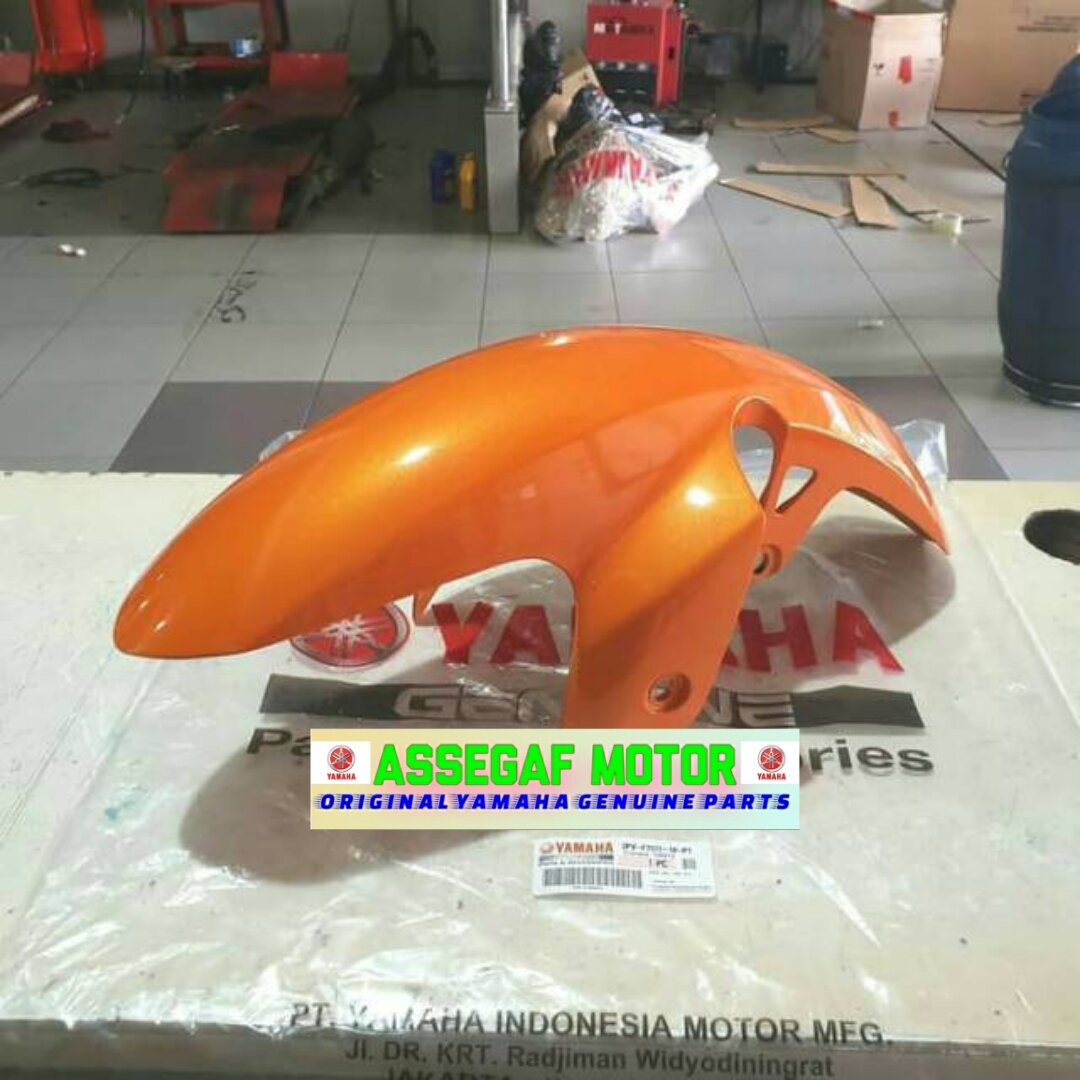 Spakbor Depan Yamaha Jupiter Mx King New Oren Original Ygp