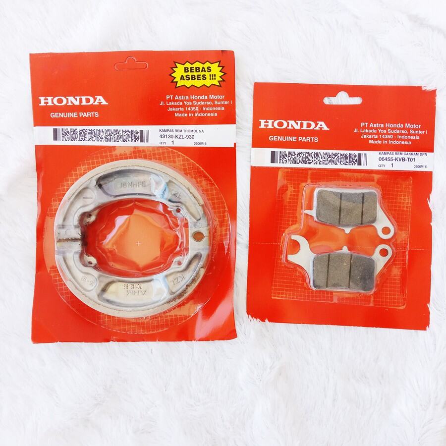 Kampas Rem Honda Vario 110 Fi Honda Beat Fi Honda Scoopy Fi Honda Spacy