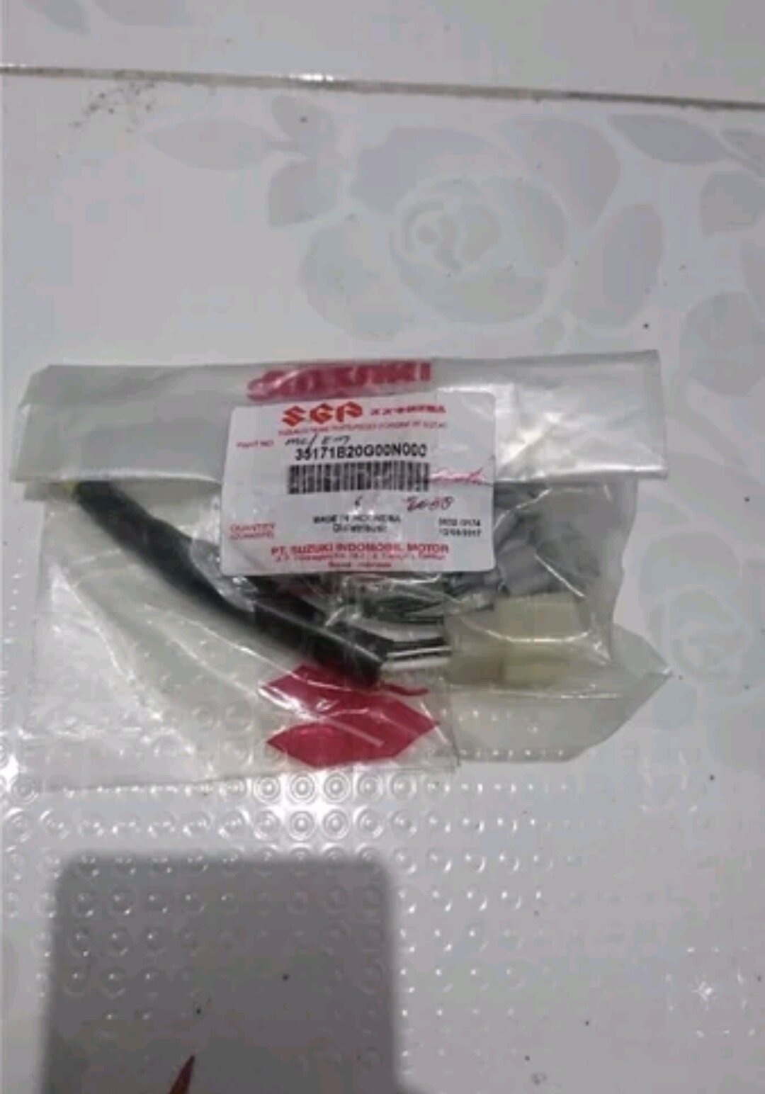 Kabel Socket Fitting Reflektor Lampu Depan Sein Suzuki Smash Shogun 110