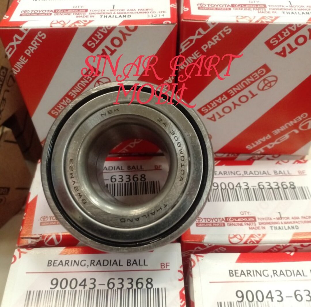 Bearing Roda Depan Laher Lahar Roda Depan Toyota Avanza Veloz Abs Asli