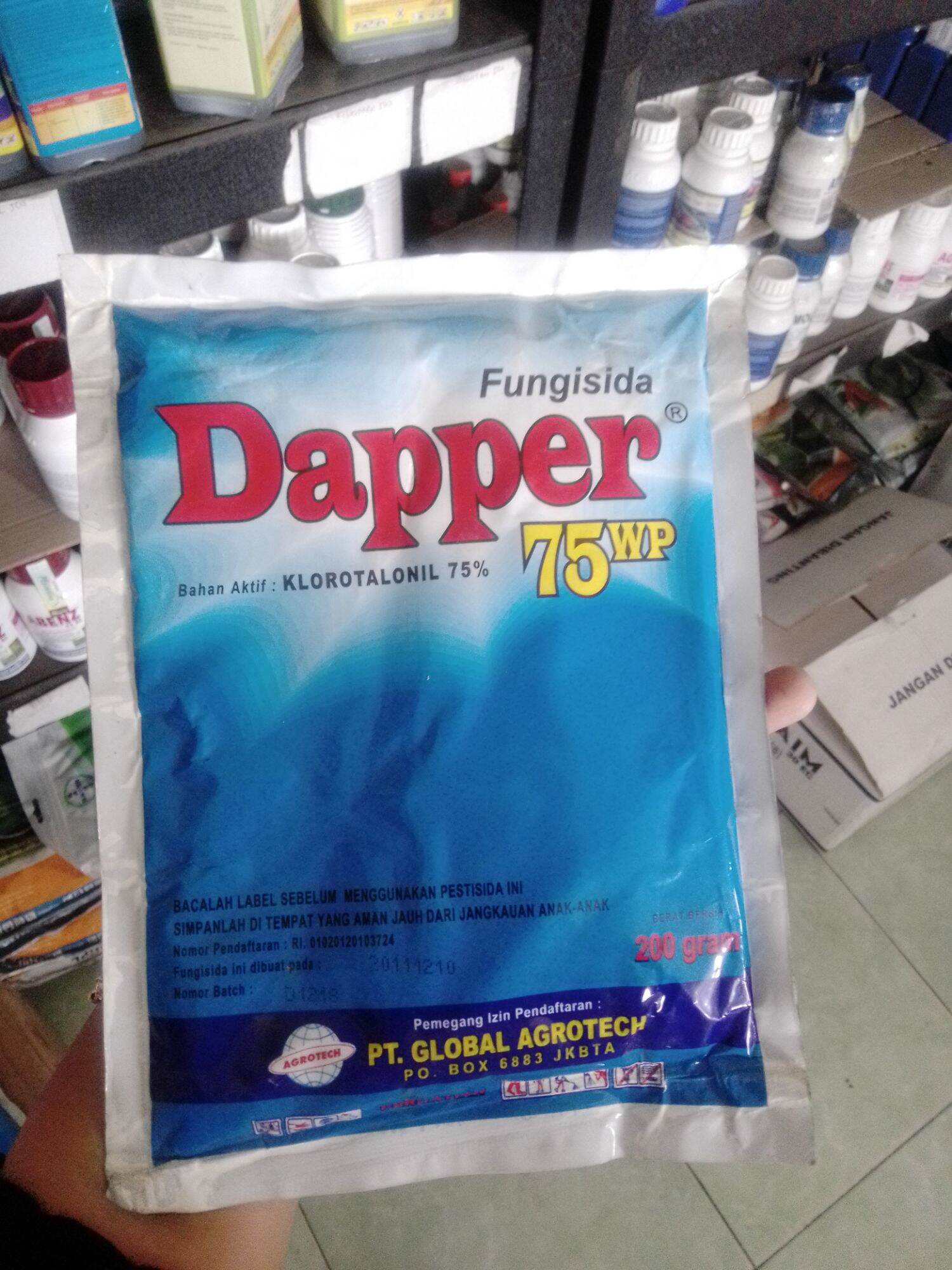 Dapper Gr Fungisida Pestisida Obat Pertanian Dan Obat Sawah Lazada