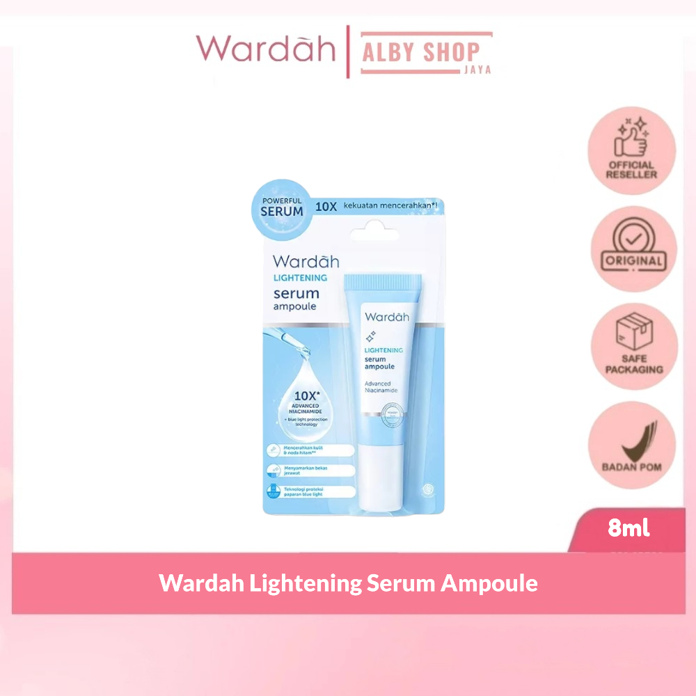 Wardah Lightening Serum Ampoule Ml Lazada Indonesia