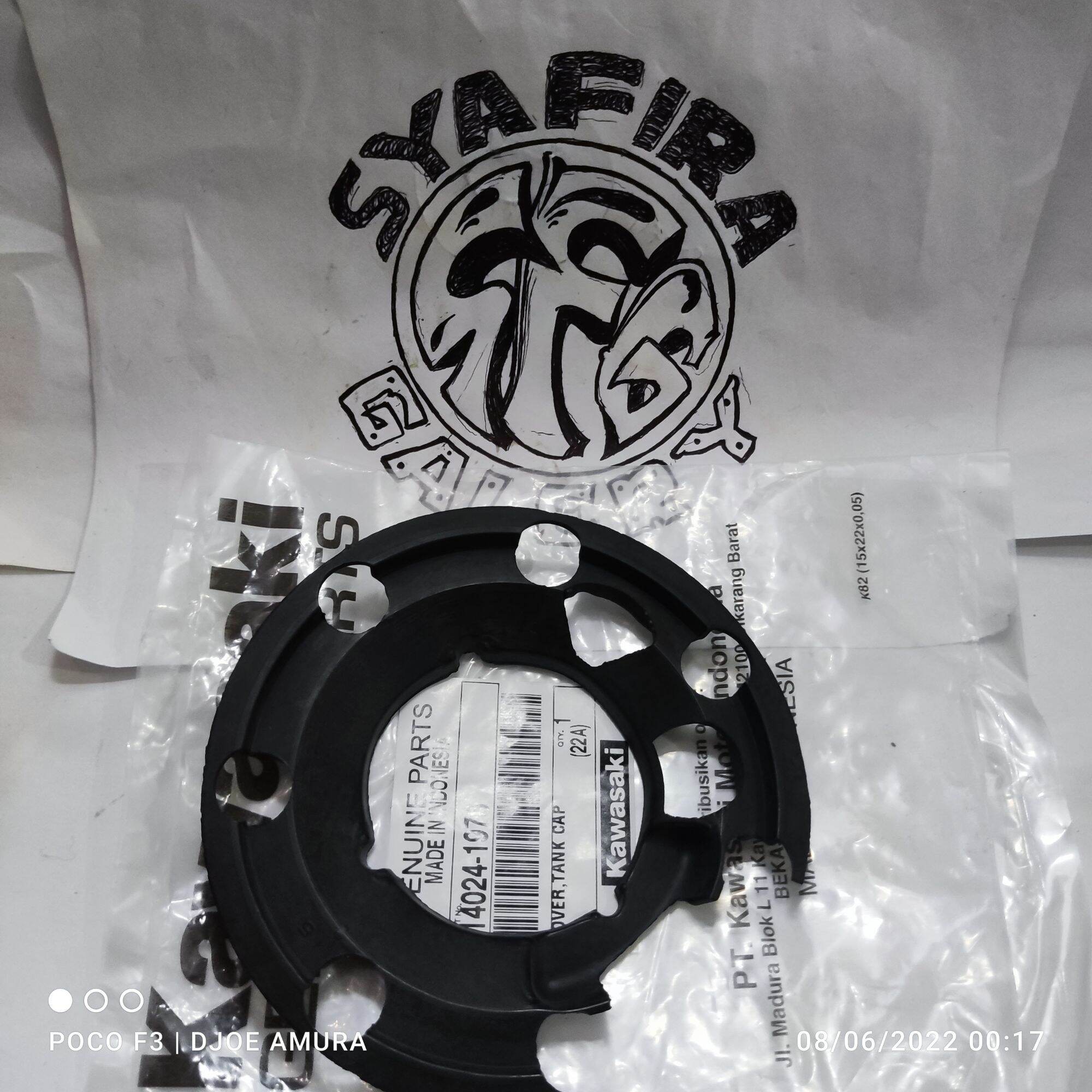 Karet Tutup Tanki Ninja R Rr Original Kawasaki Karet Tutup Tanki Ninja