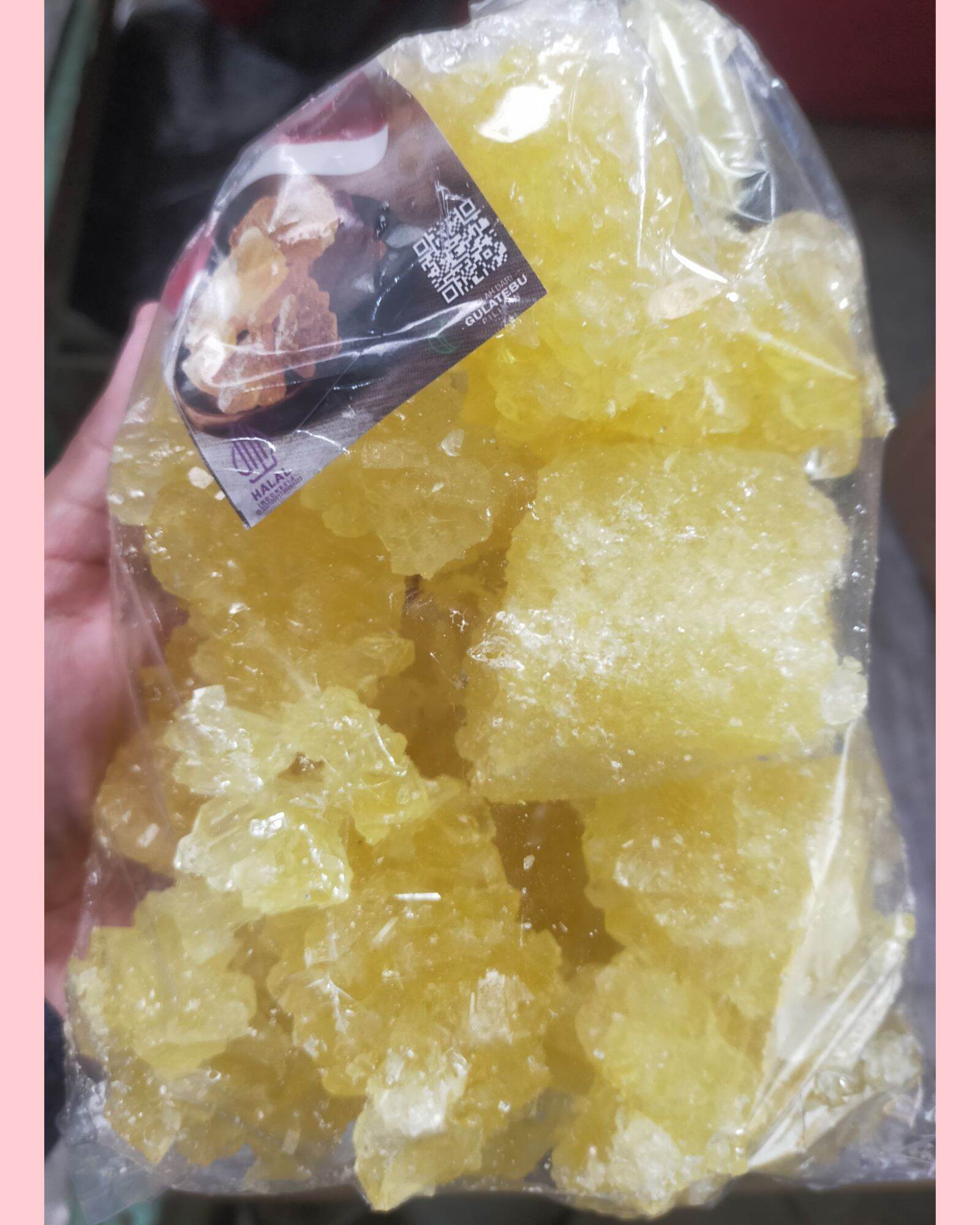 Gula Batu Kuning Gula Batu Organik Gula Batu Kristal Lazada Indonesia