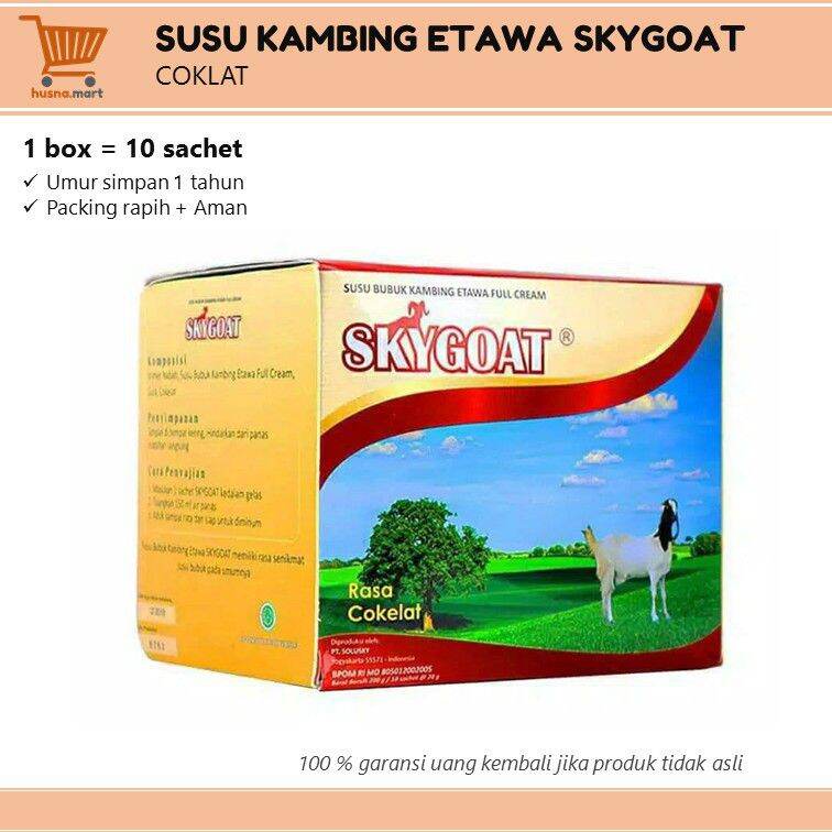 Sky Goat Susu Kambing Etawa Bok Isi Sachet Lazada Indonesia