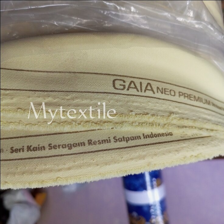 Kain Seragam Satpam Krem Gaia Neo Lazada Indonesia