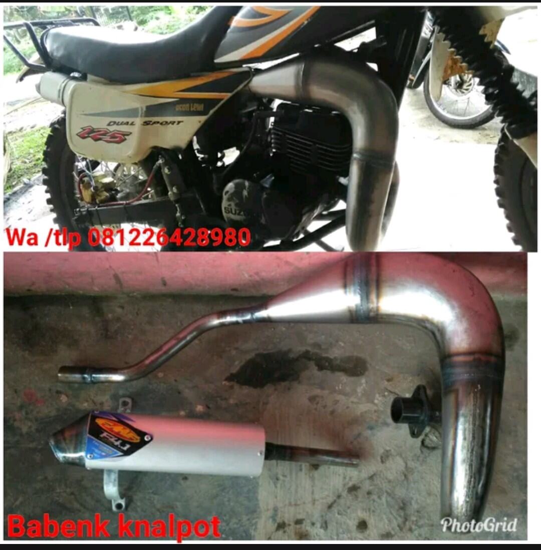 Knalpot Suzuki Ts 125 Galvanis Lazada Indonesia