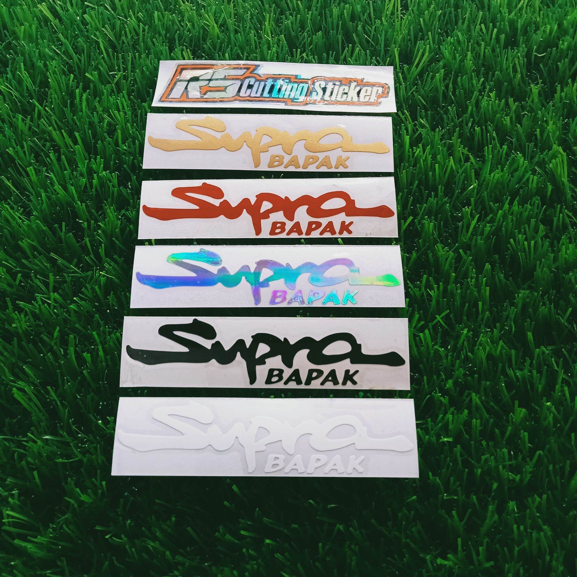 Sticker Supra Bapak Sticker Cutting Lazada Indonesia