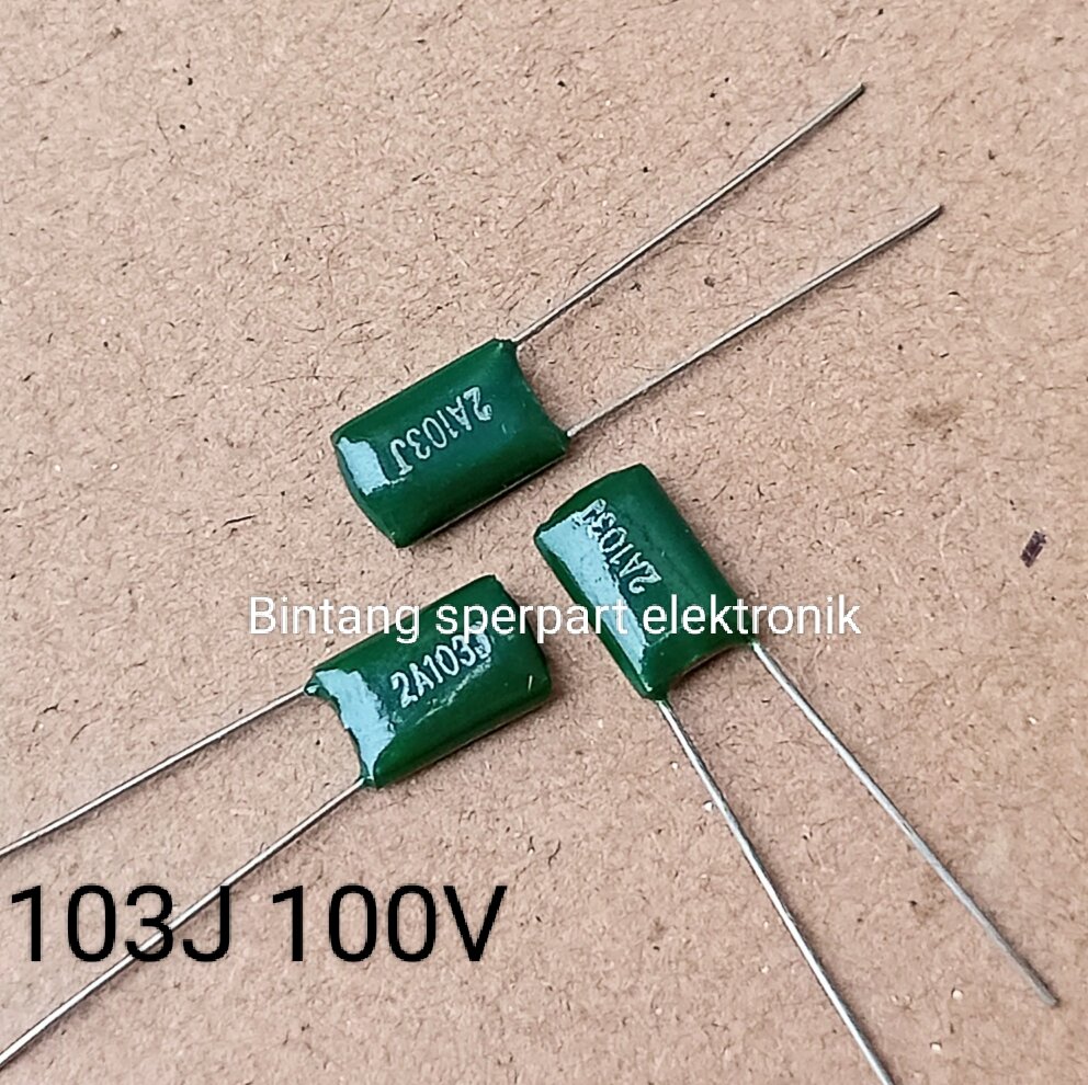 Buah Capacitor Milar J V Nf Uf J V Capacitor