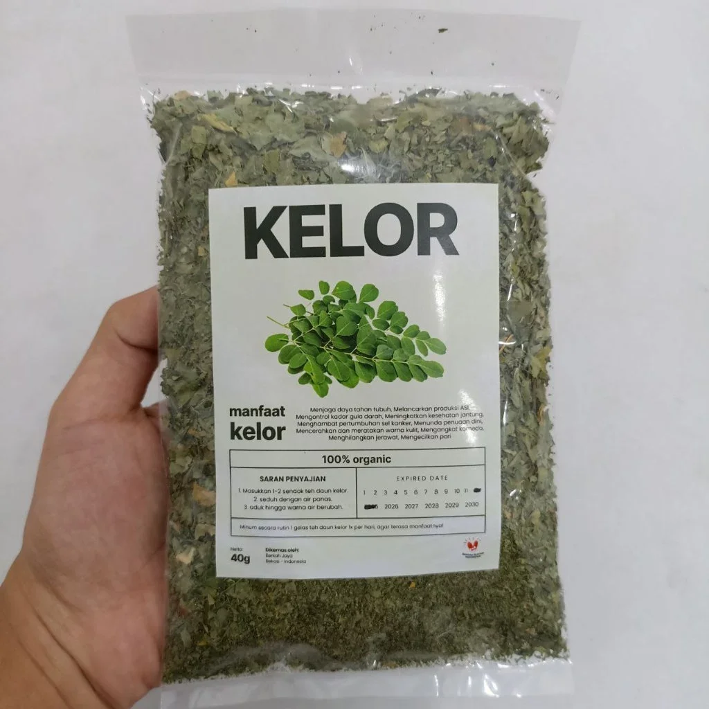 Teh Daun Kelor 50gr Moringa Tea Organik Teh Seduh Daun Kelor 100