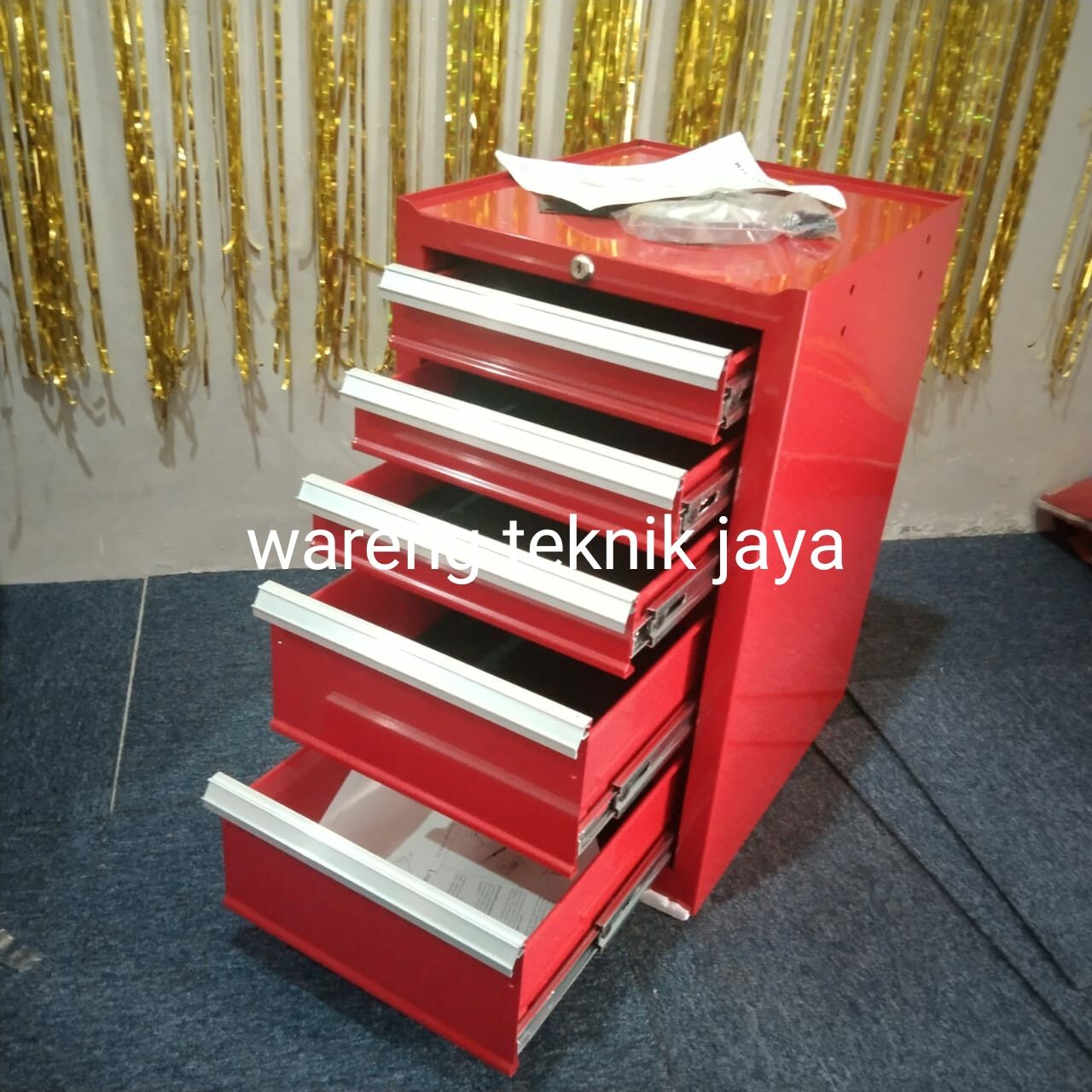 Tool Box Trolley Laci Tool Box Roller Cabinet Lazada Indonesia