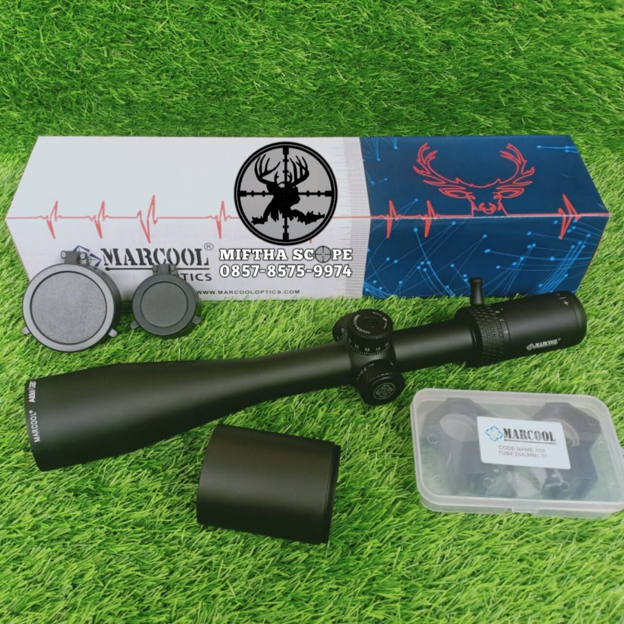 Telescope Marcool Assailant 6 24x50 SF HK Reticel Riflescope Marcool