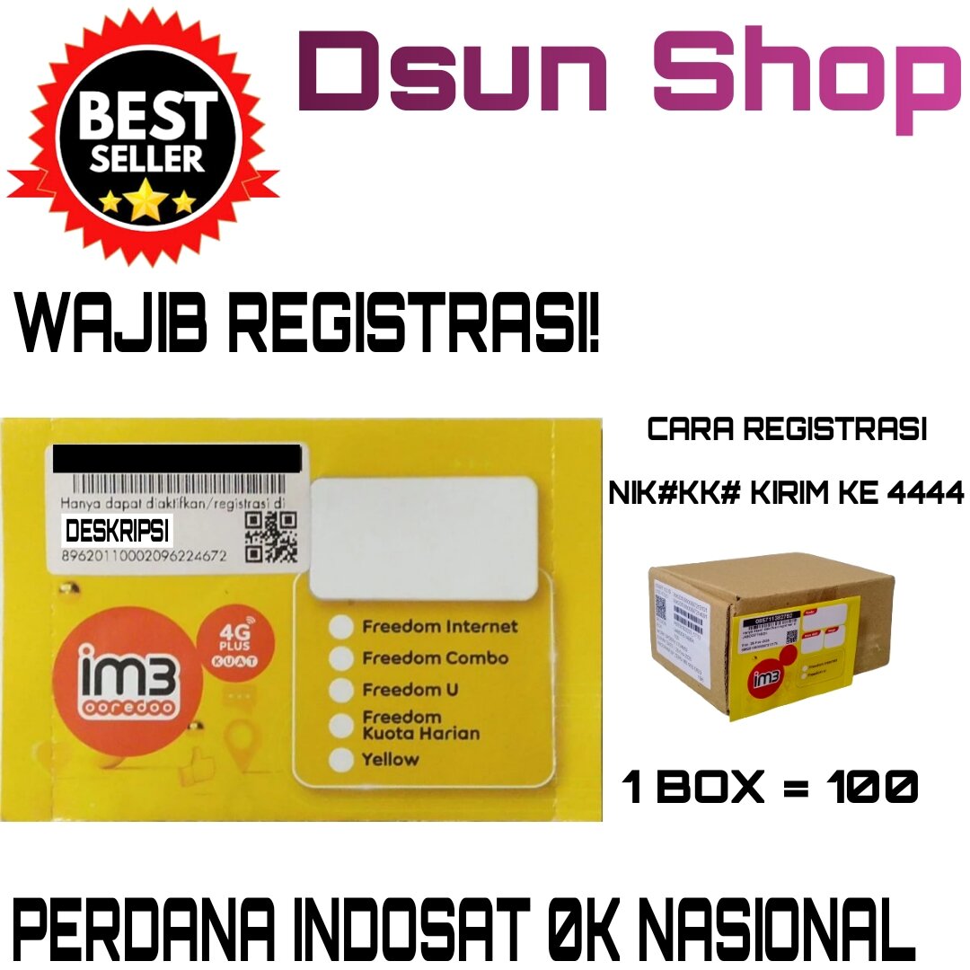 Kartu Perdana Indosat Zero 0k Exp 2026 Nasional Lazada Indonesia