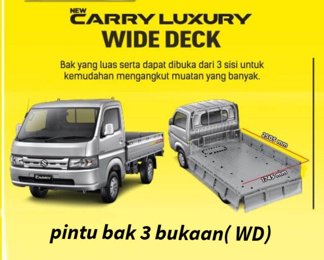 Terpal Tutup Bak Pick Up New Carry Type Fd Dan Wd Fd Ac Pc