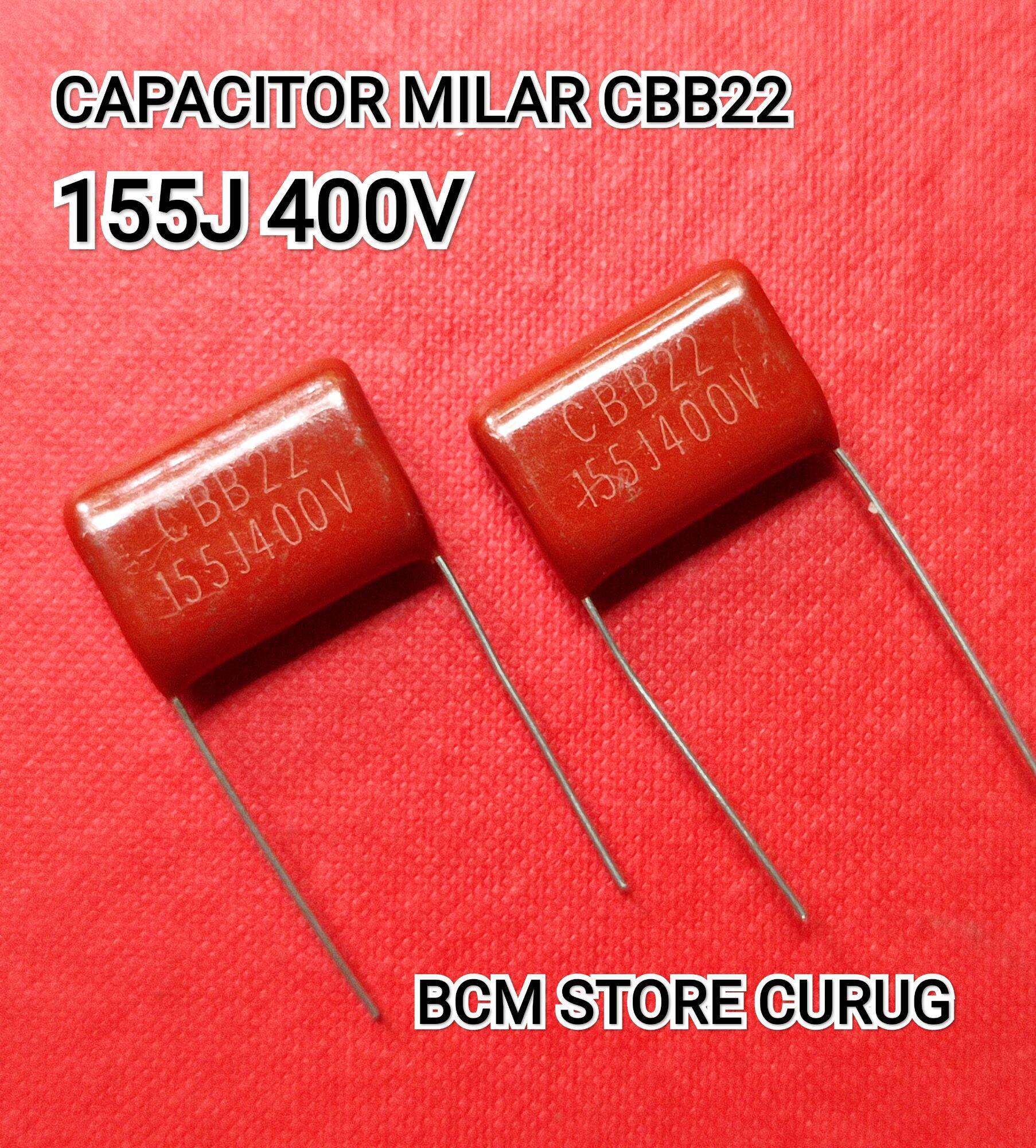 CAPACITOR MILAR 155J 400V Lazada Indonesia