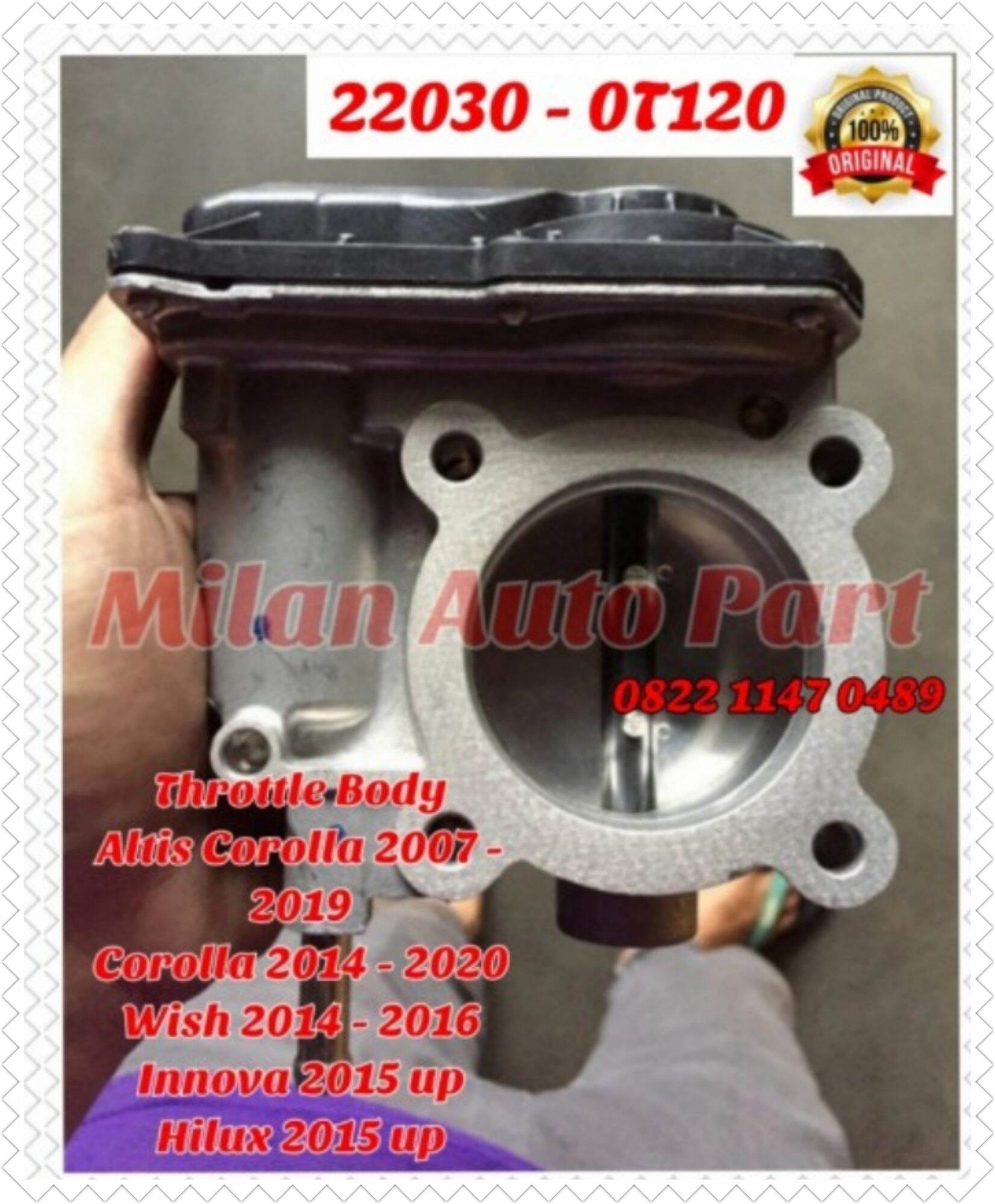 Throttle Body Corolla Altis Corolla Wish Innova Hilux 22030 0T120