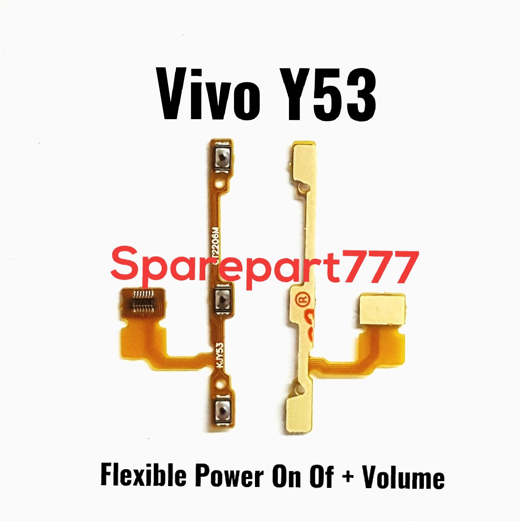 Flexible Connector Volume Power On Off Vivo Y Flexibel Fleksible